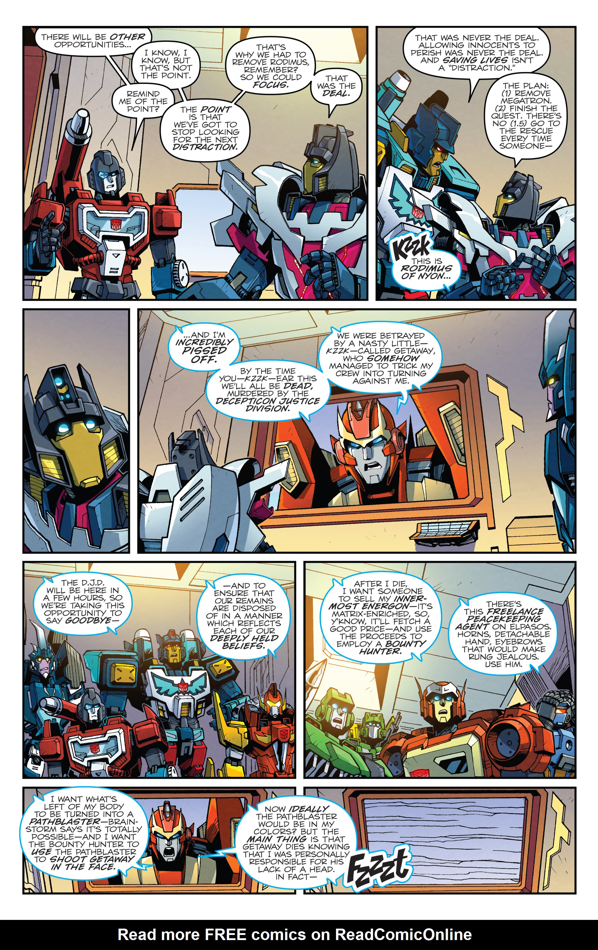 Read online The Transformers: Lost Light comic -  Issue #11 - 16