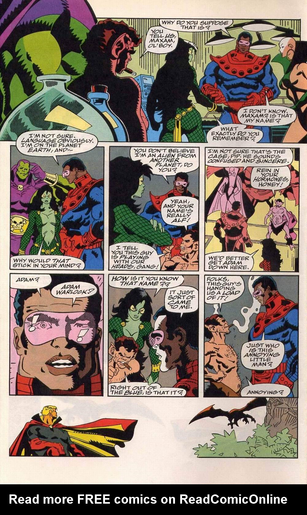 Read online Warlock and the Infinity Watch comic -  Issue #17 - 7