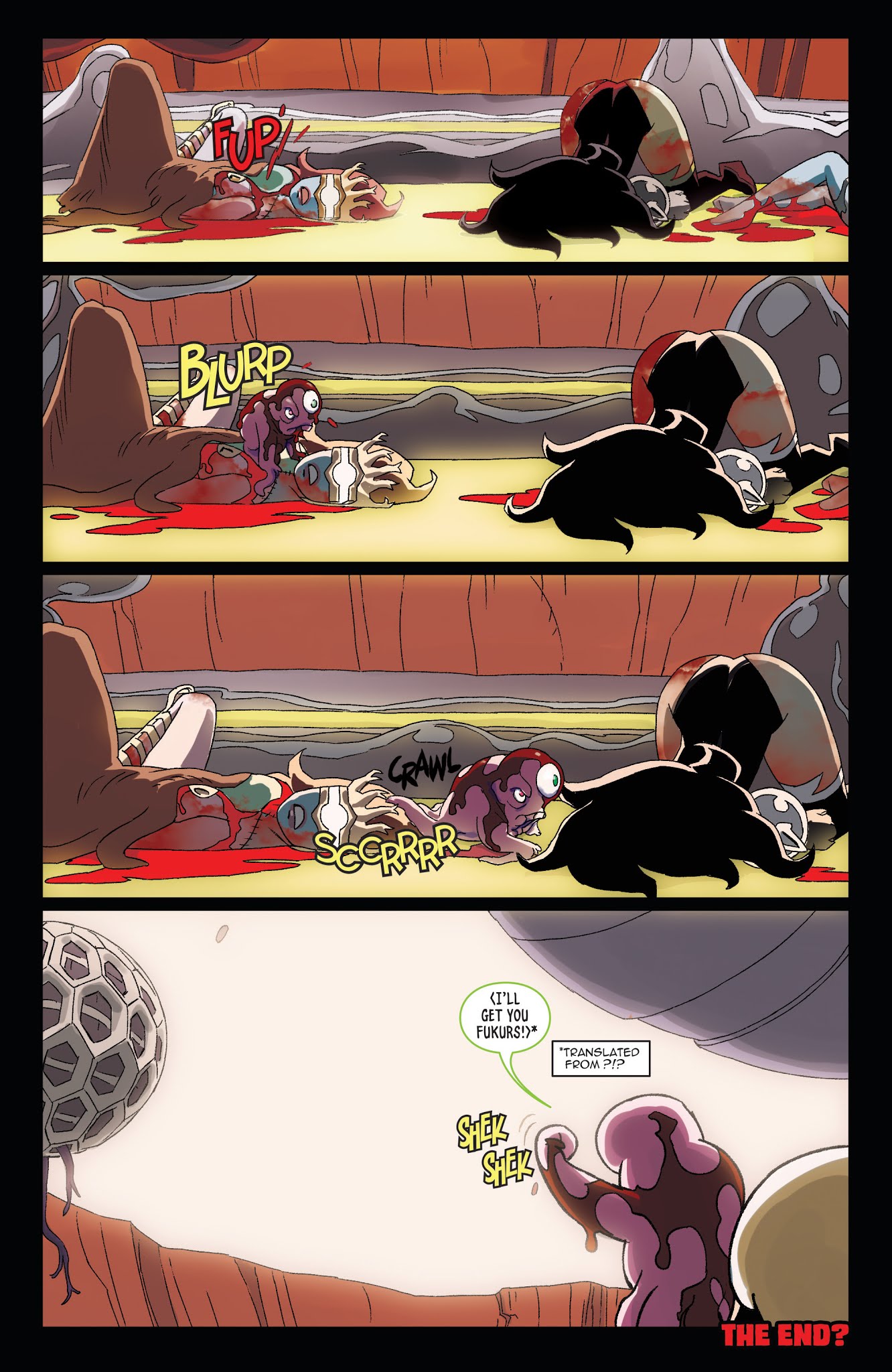 Read online Danger Doll Squad: Galactic Gladiators comic -  Issue #4 - 28