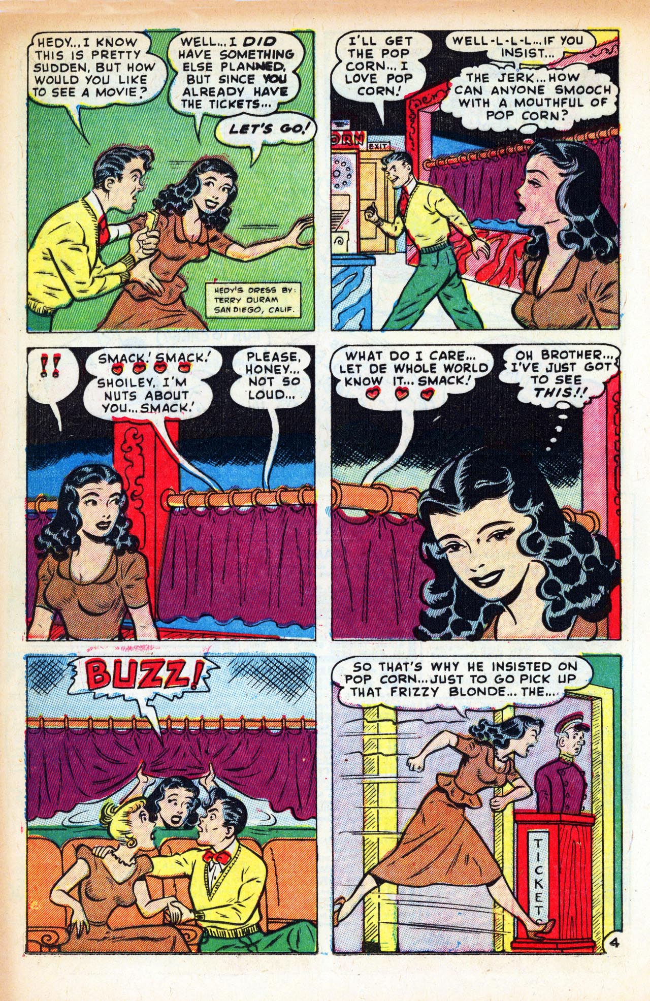 Read online Patsy Walker comic -  Issue #37 - 16