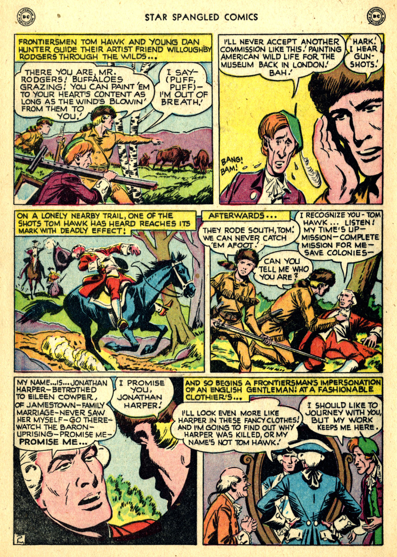 Read online Star Spangled Comics comic -  Issue #93 - 40