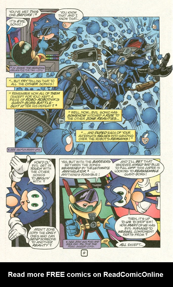 Read online Sonic Super Special comic -  Issue #10 - Chaos Crossover - 22