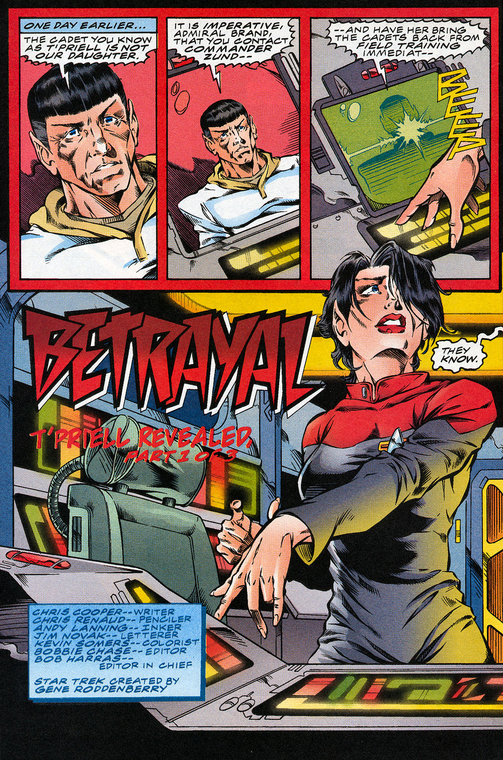 Read online Star Trek: Starfleet Academy (1996) comic -  Issue #14 - 4