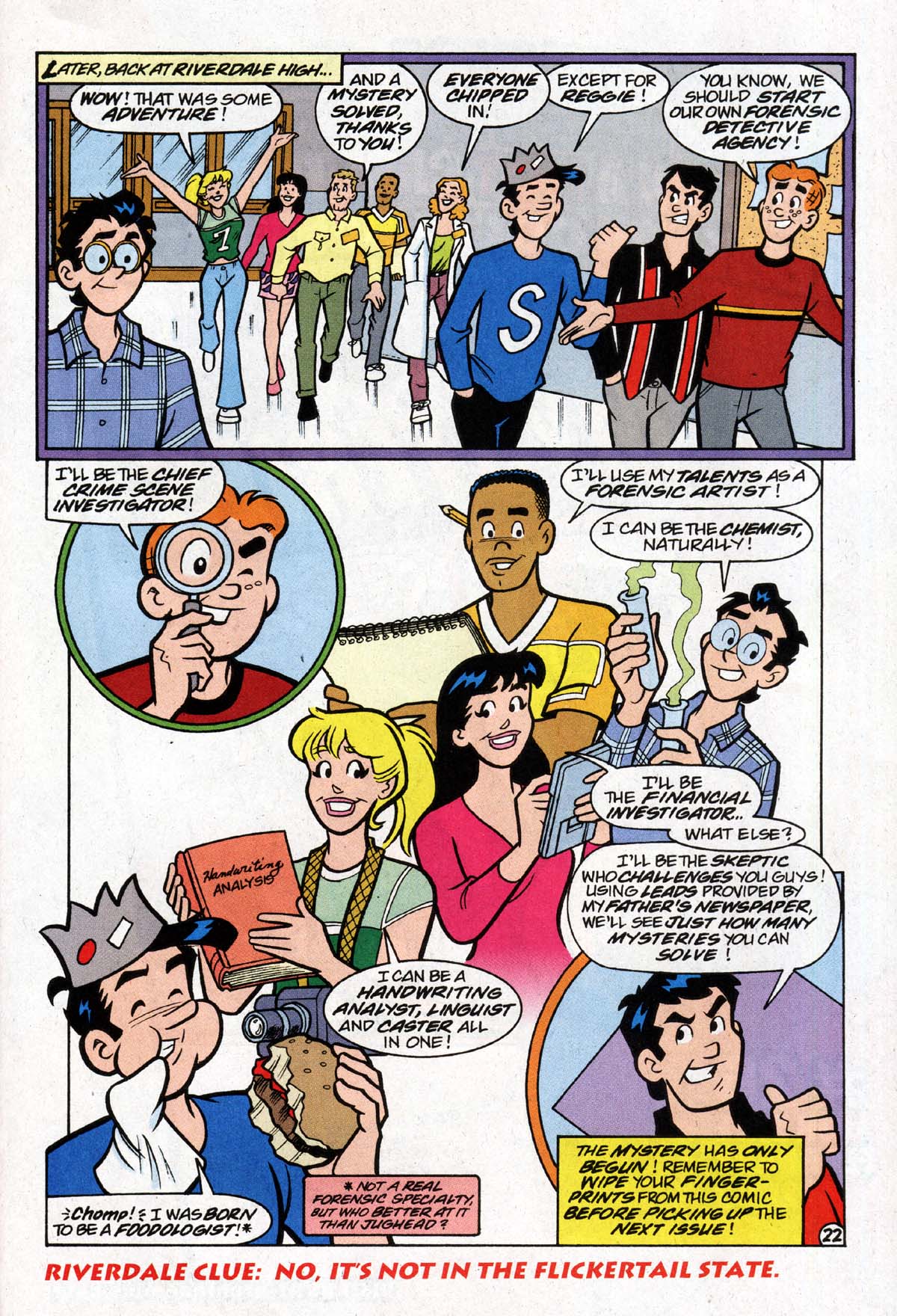 Read online Archie's Weird Mysteries comic -  Issue #25 - 27