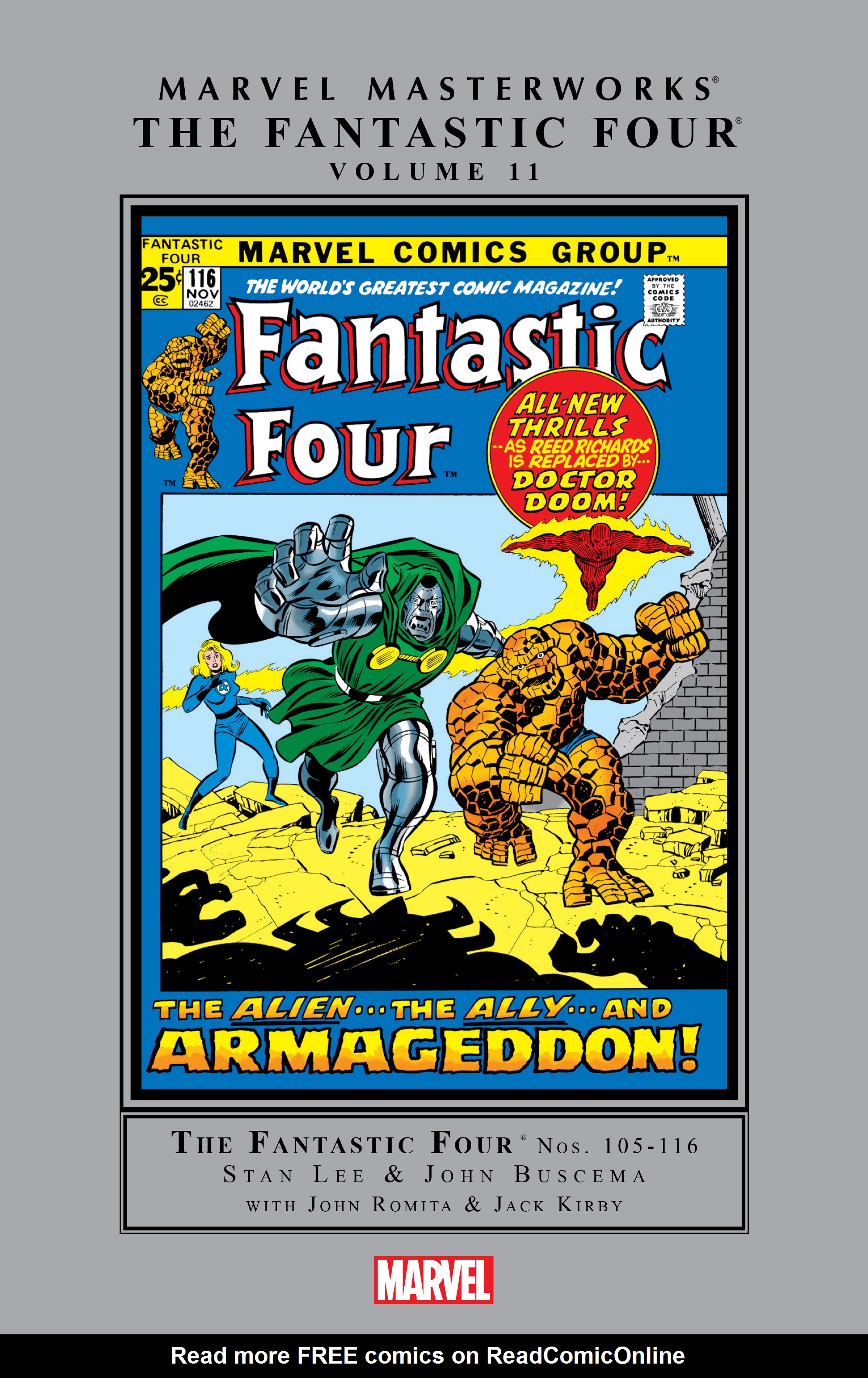 Read online Marvel Masterworks: The Fantastic Four comic -  Issue # TPB 11 (Part 1) - 1