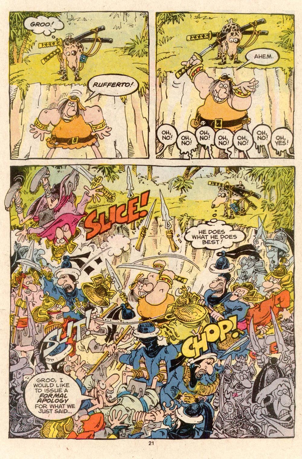 Read online Sergio Aragonés Groo the Wanderer comic -  Issue #43 - 22