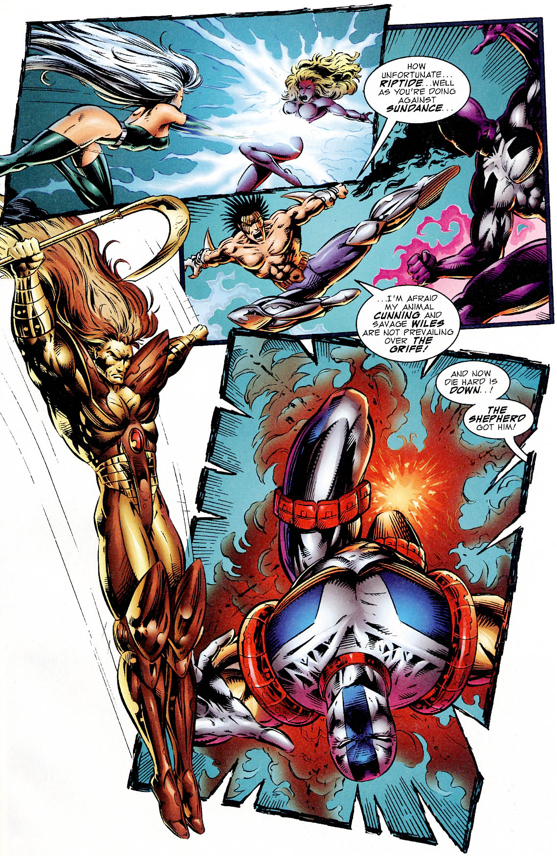 Read online Glory comic -  Issue #9 - 12