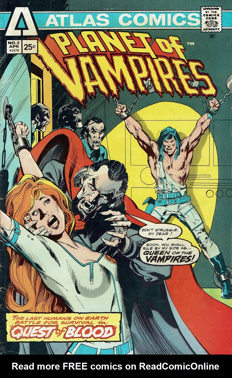 Read online Planet of Vampires comic -  Issue #2 - 1