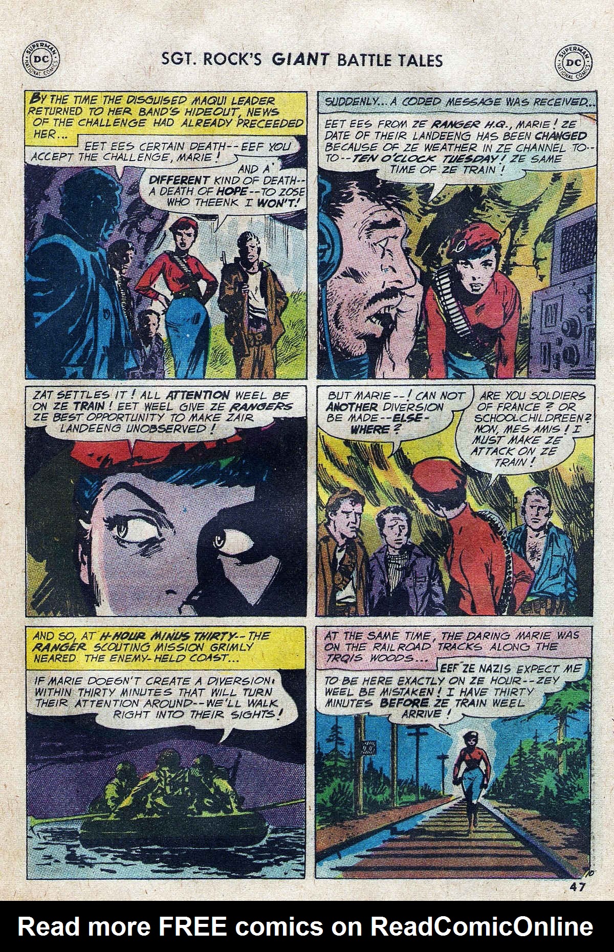 Read online Our Army at War (1952) comic -  Issue #203 - 49