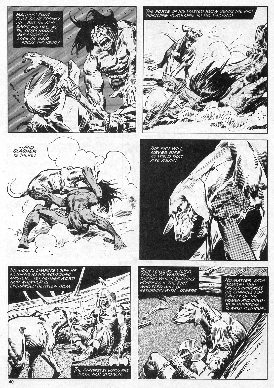 Read online The Savage Sword Of Conan comic -  Issue #27 - 40