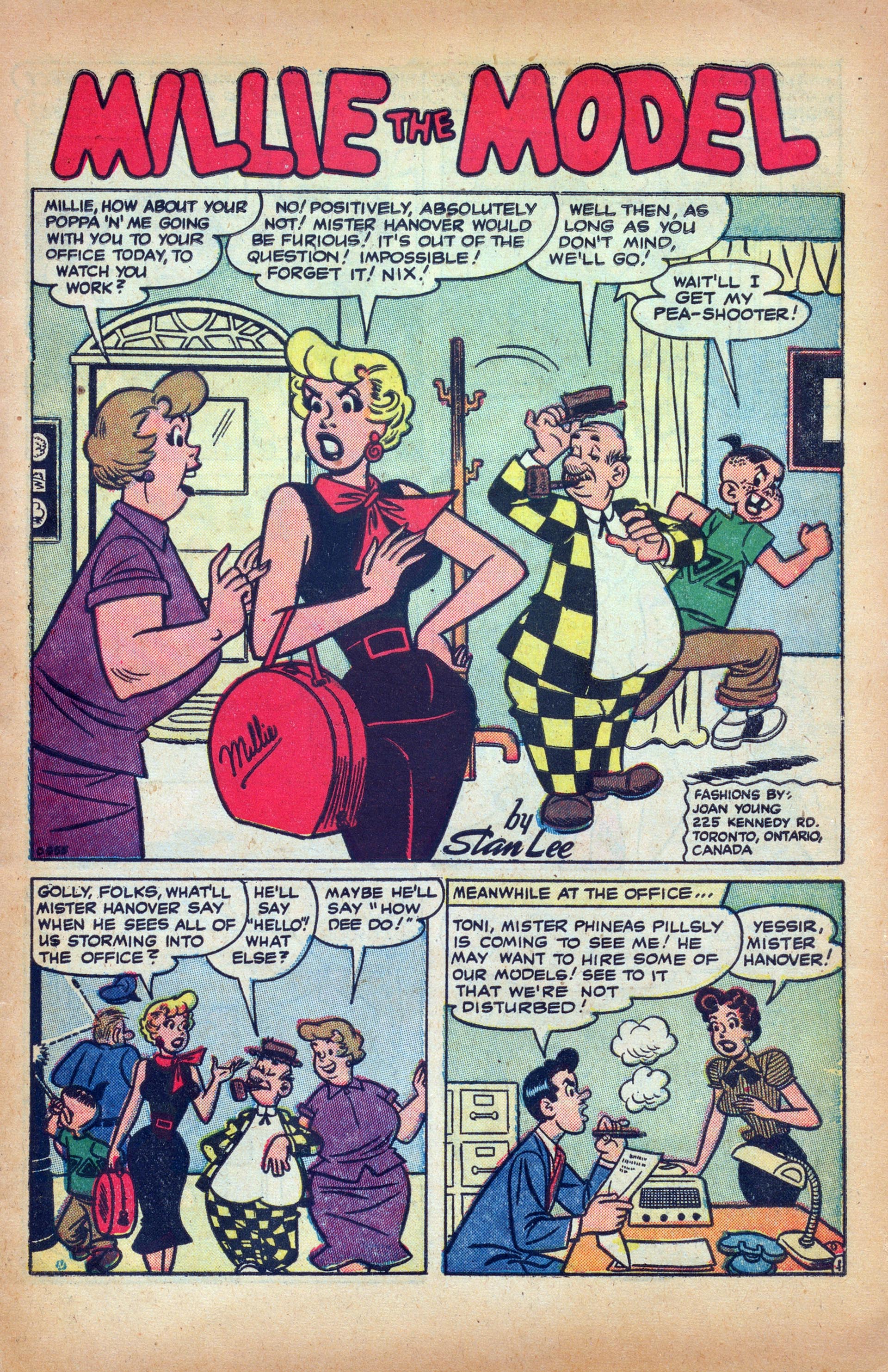 Read online Millie the Model comic -  Issue #52 - 3