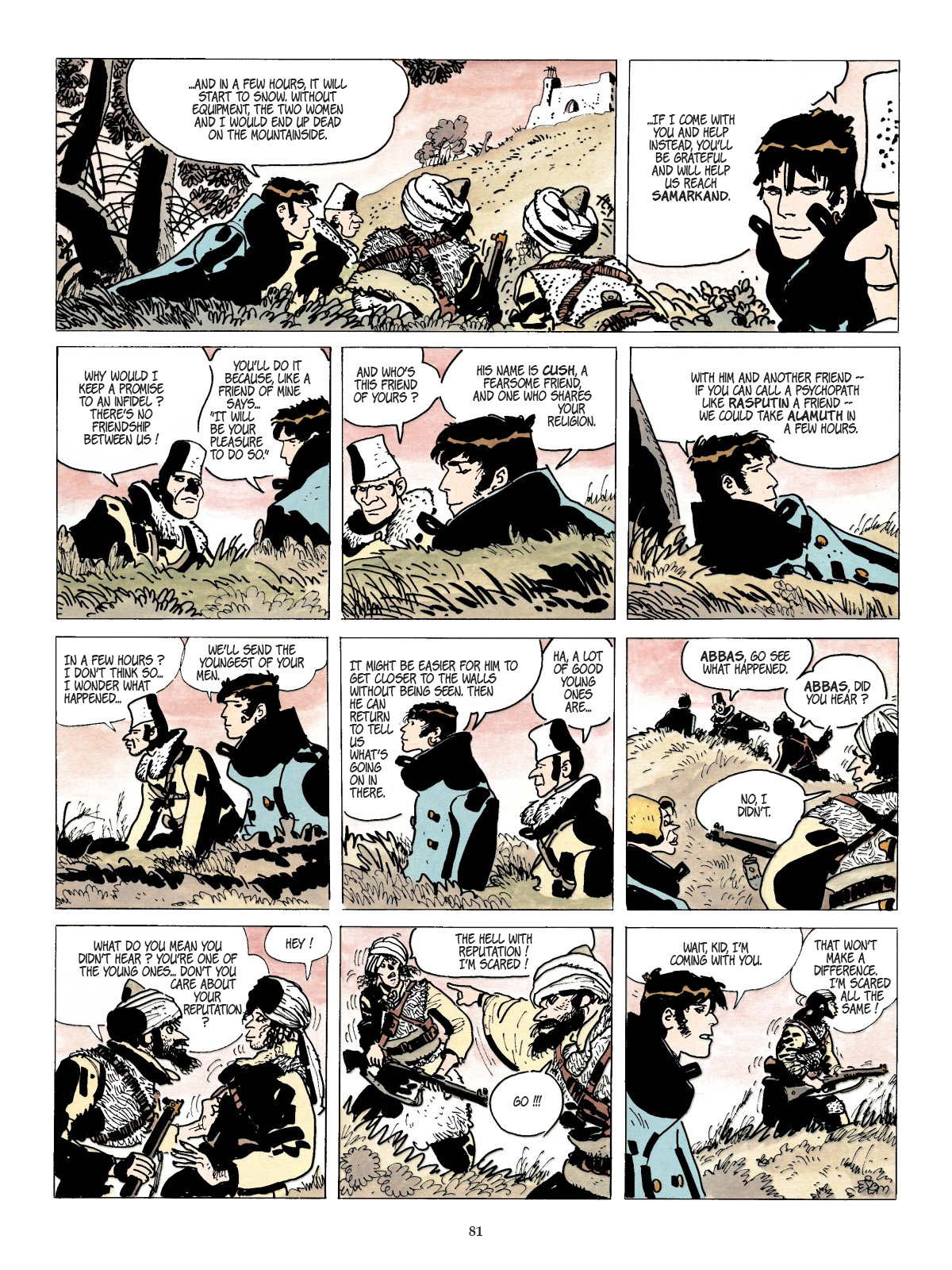 Read online Corto Maltese comic -  Issue # TPB 11 - 84