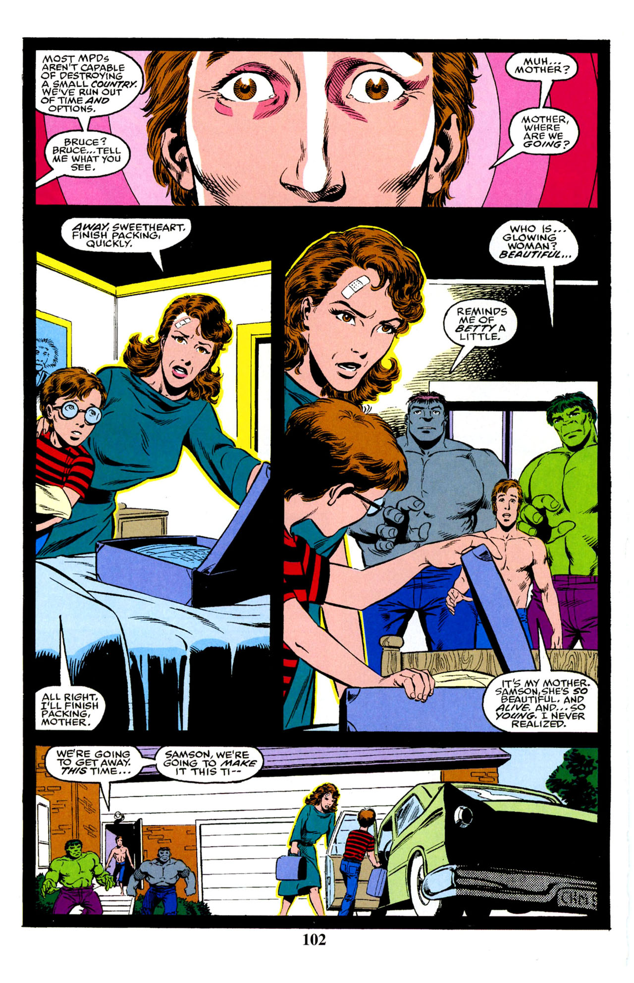 Read online Hulk Visionaries: Peter David comic -  Issue # TPB 6 - 104