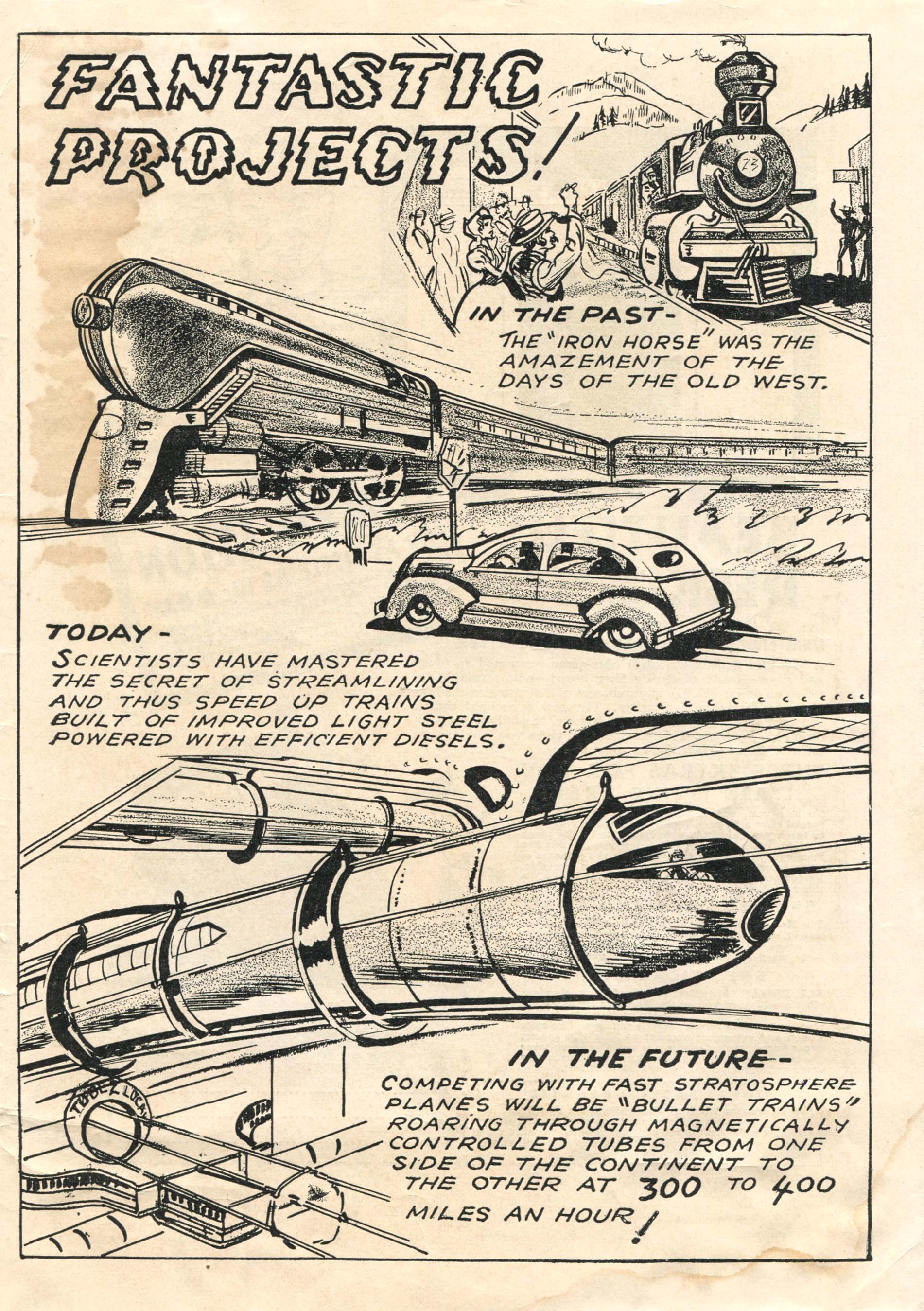 Read online Amazing Adventure Funnies comic -  Issue #1 - 67