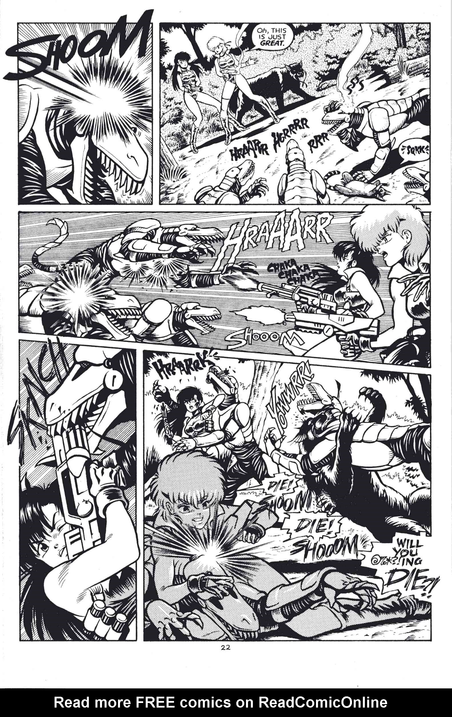 Read online Dirty Pair comic -  Issue #1 - 24