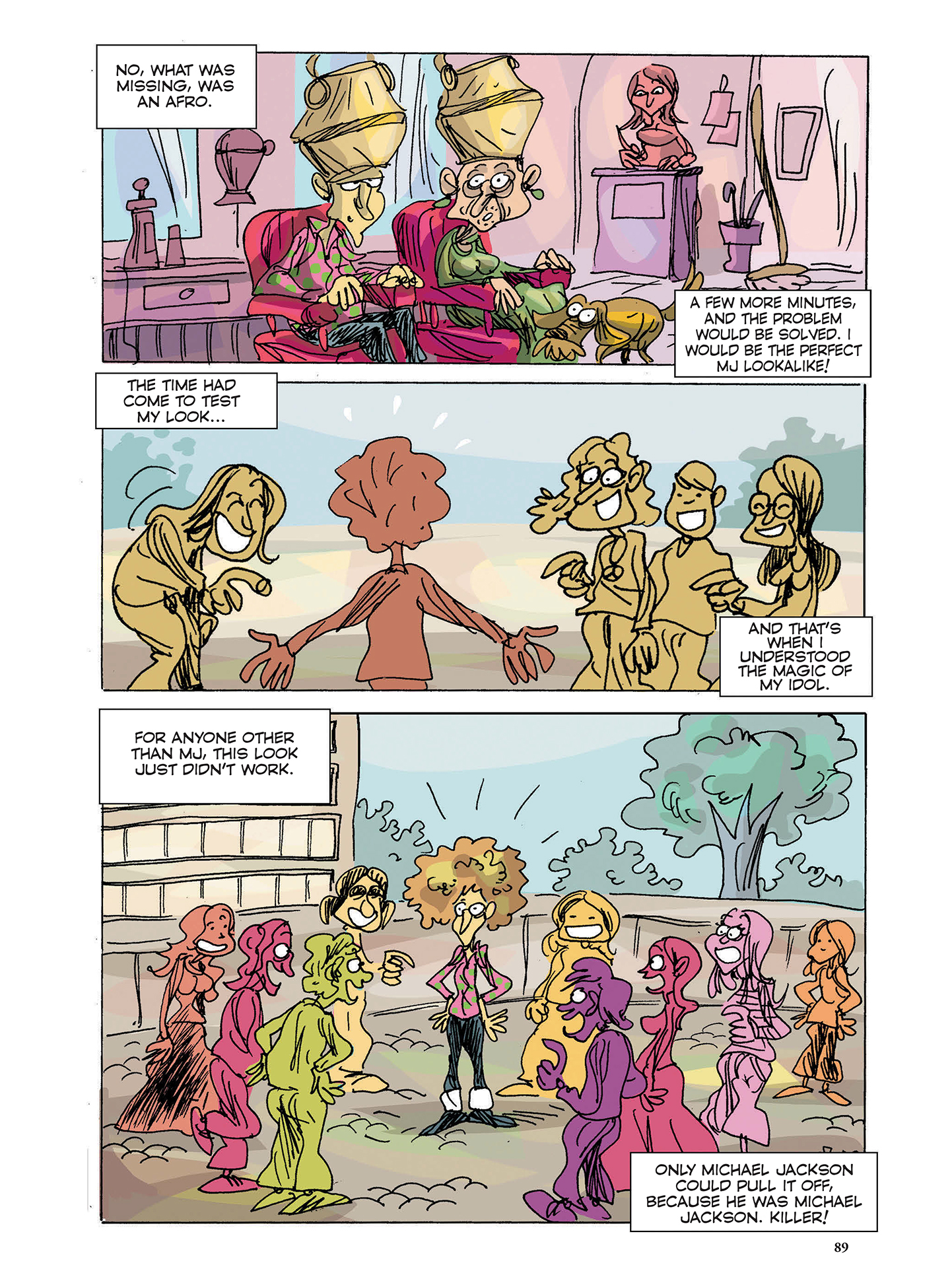 Read online Michael Jackson in Comics comic -  Issue # TPB (Part 1) - 89