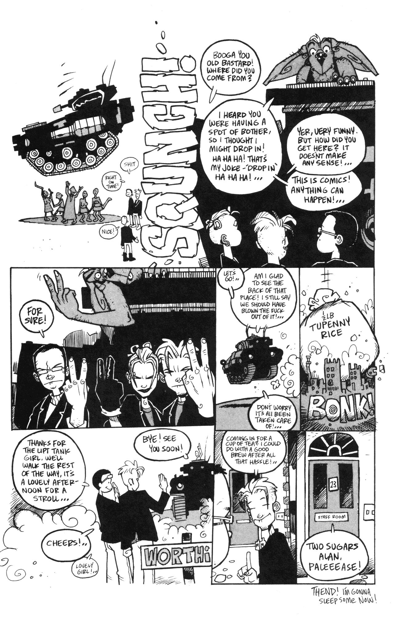 Read online Tank Girl 2 comic -  Issue #1 - 21