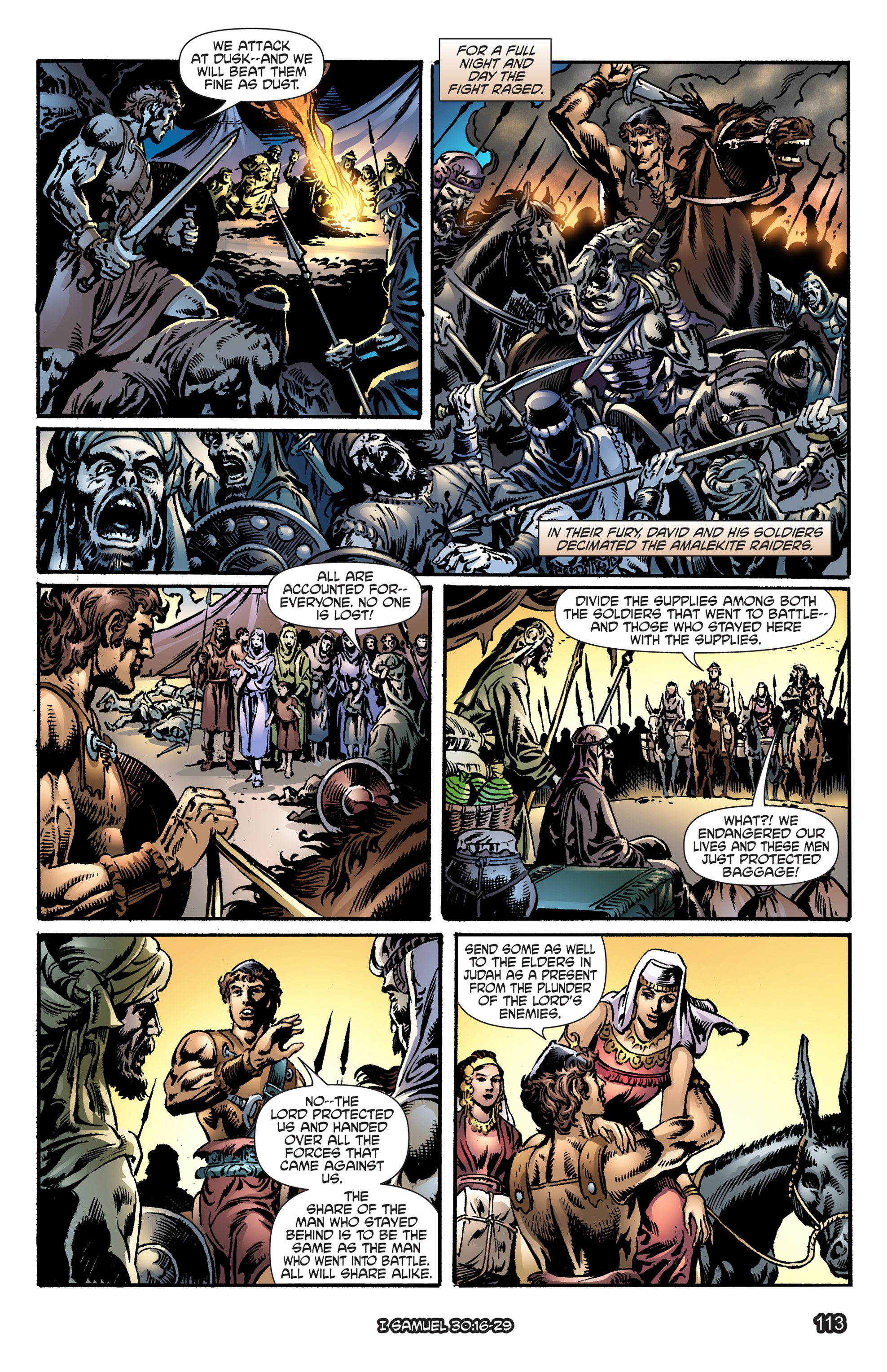 Read online The Kingstone Bible comic -  Issue #5 - 117