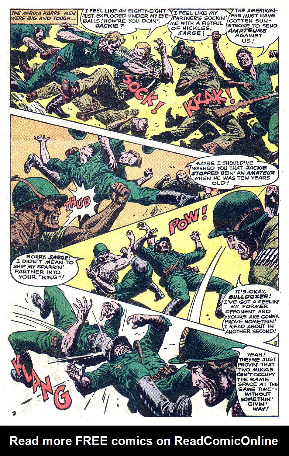 Read online Our Army at War (1952) comic -  Issue #182 - 5
