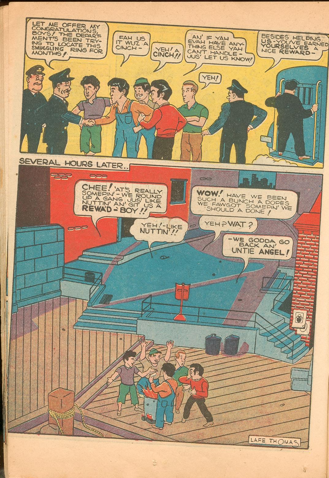 Read online Shadow Comics comic -  Issue #11 - 26
