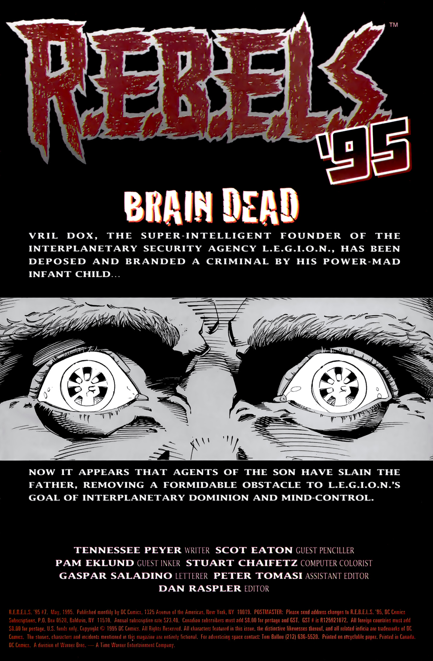 Read online R.E.B.E.L.S. '94 comic -  Issue #7 - 2