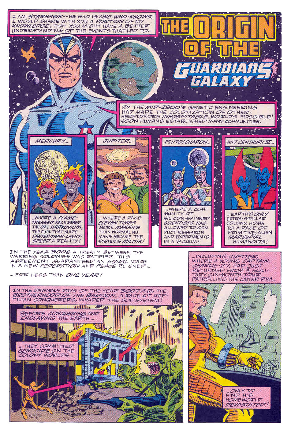 Read online Guardians of the Galaxy (1990) comic -  Issue # _Annual 1 - 3