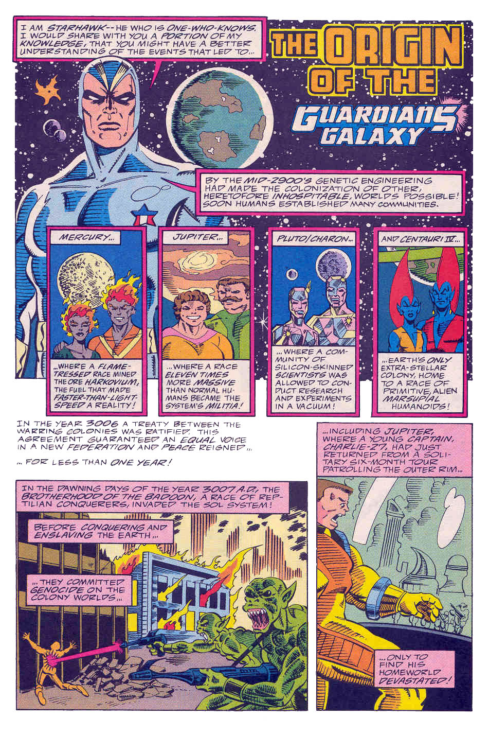 Read online Guardians of the Galaxy (1990) comic -  Issue # _Annual 1 - 3