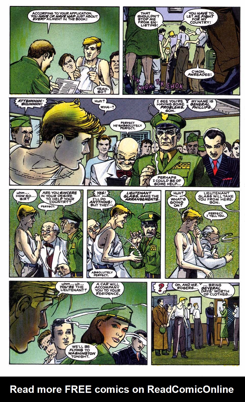 Read online Adventures Of Captain America comic -  Issue #1 - 10