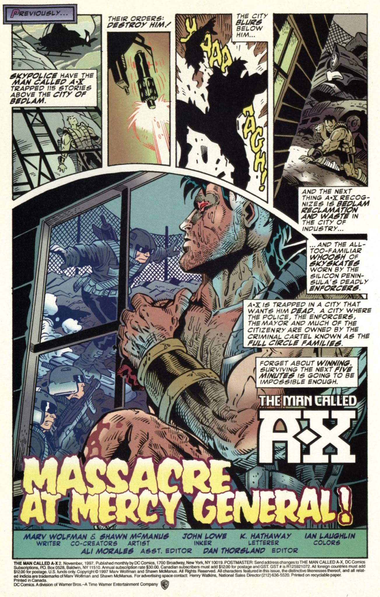 Read online The Man Called A-X comic -  Issue #2 - 4