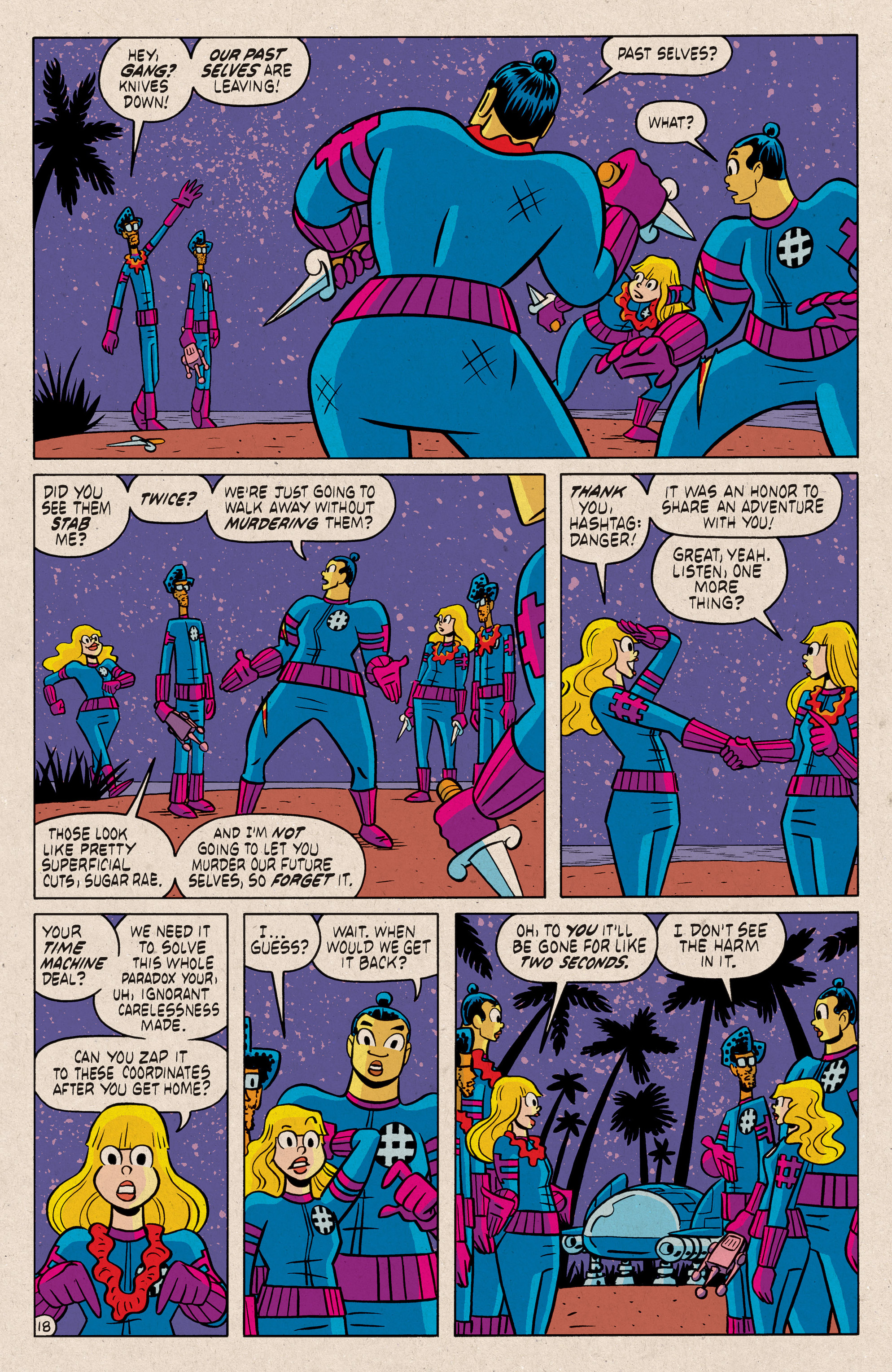 Read online Hashtag Danger comic -  Issue #4 - 20