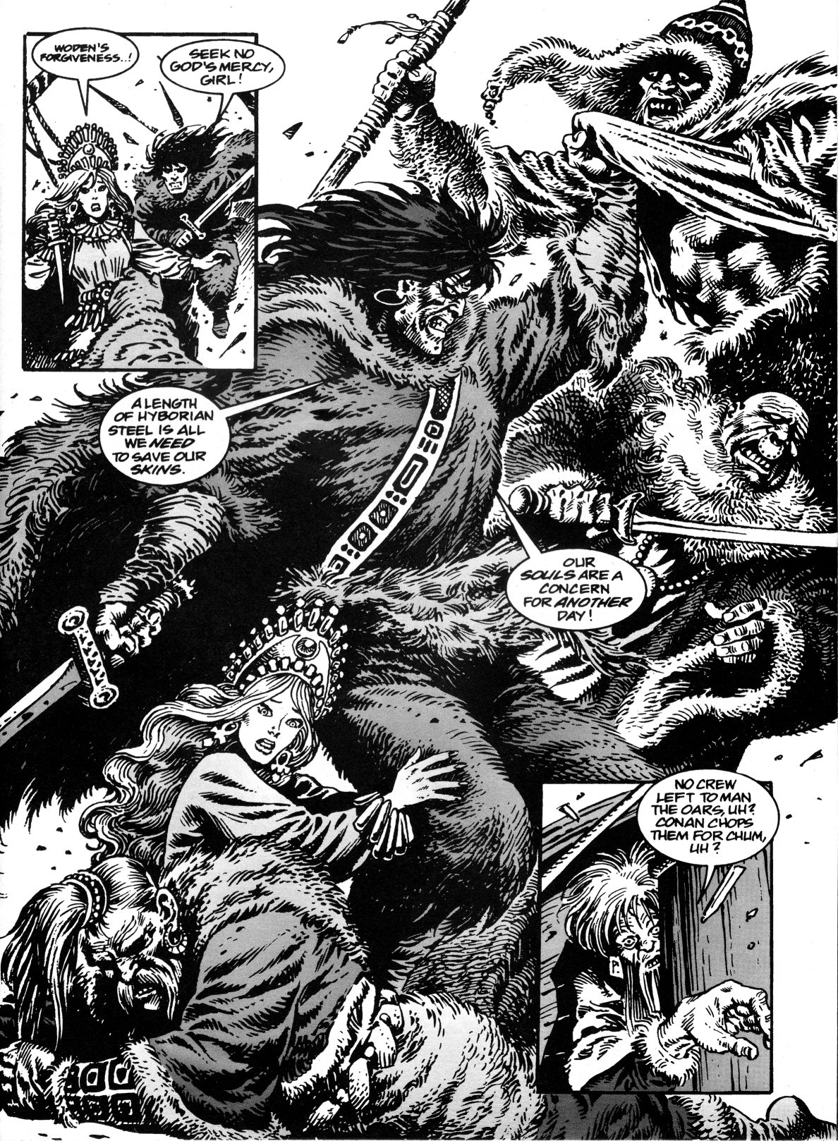 Read online Conan the Savage comic -  Issue #3 - 21