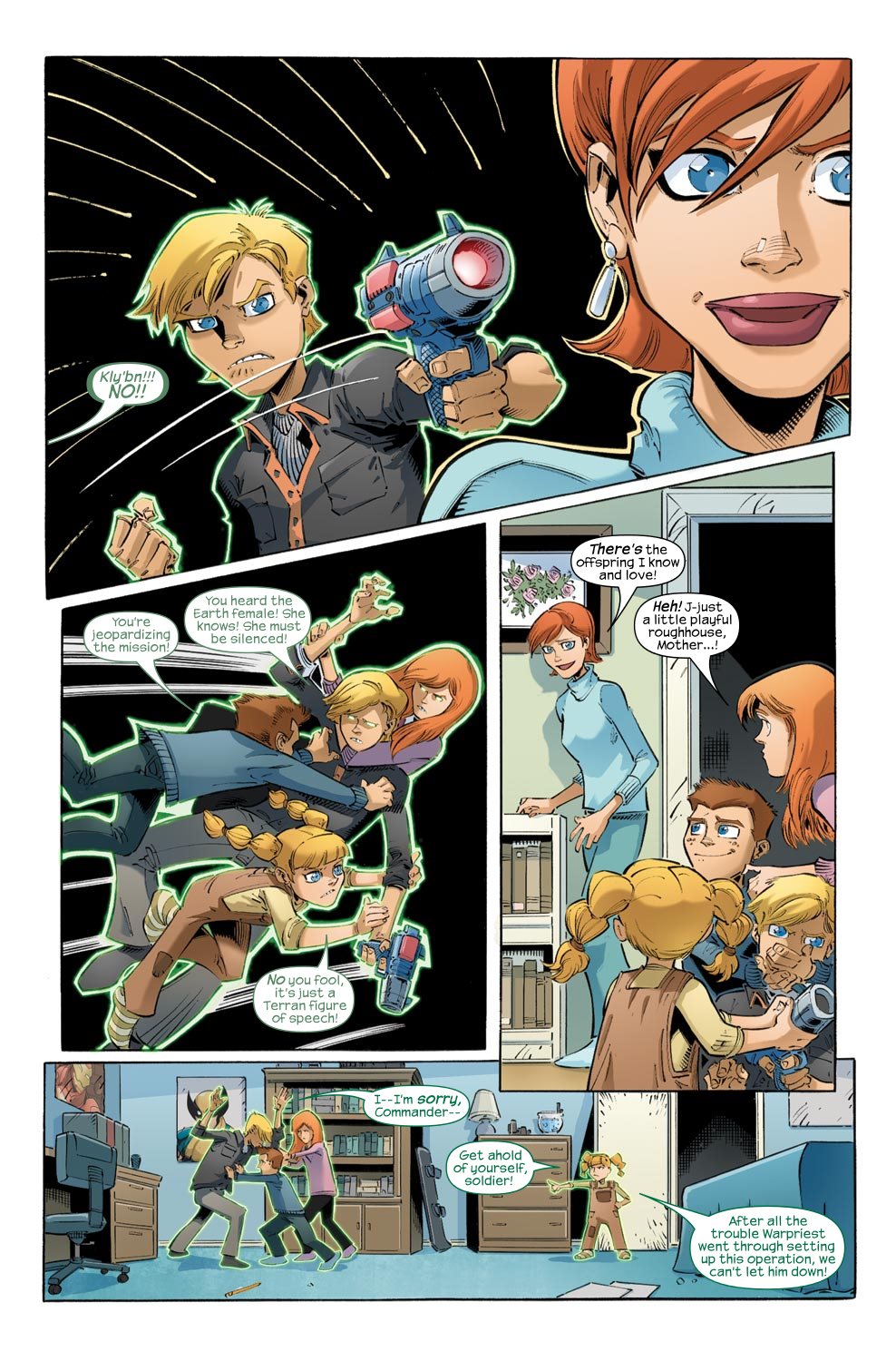 Read online Skrulls vs. Power Pack comic -  Issue #1 - 4