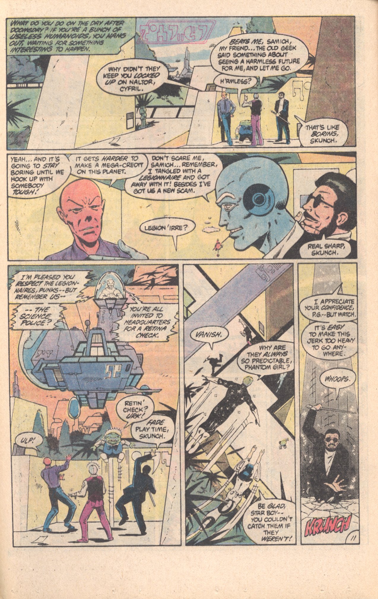 Read online Legion of Super-Heroes (1980) comic -  Issue #296 - 12