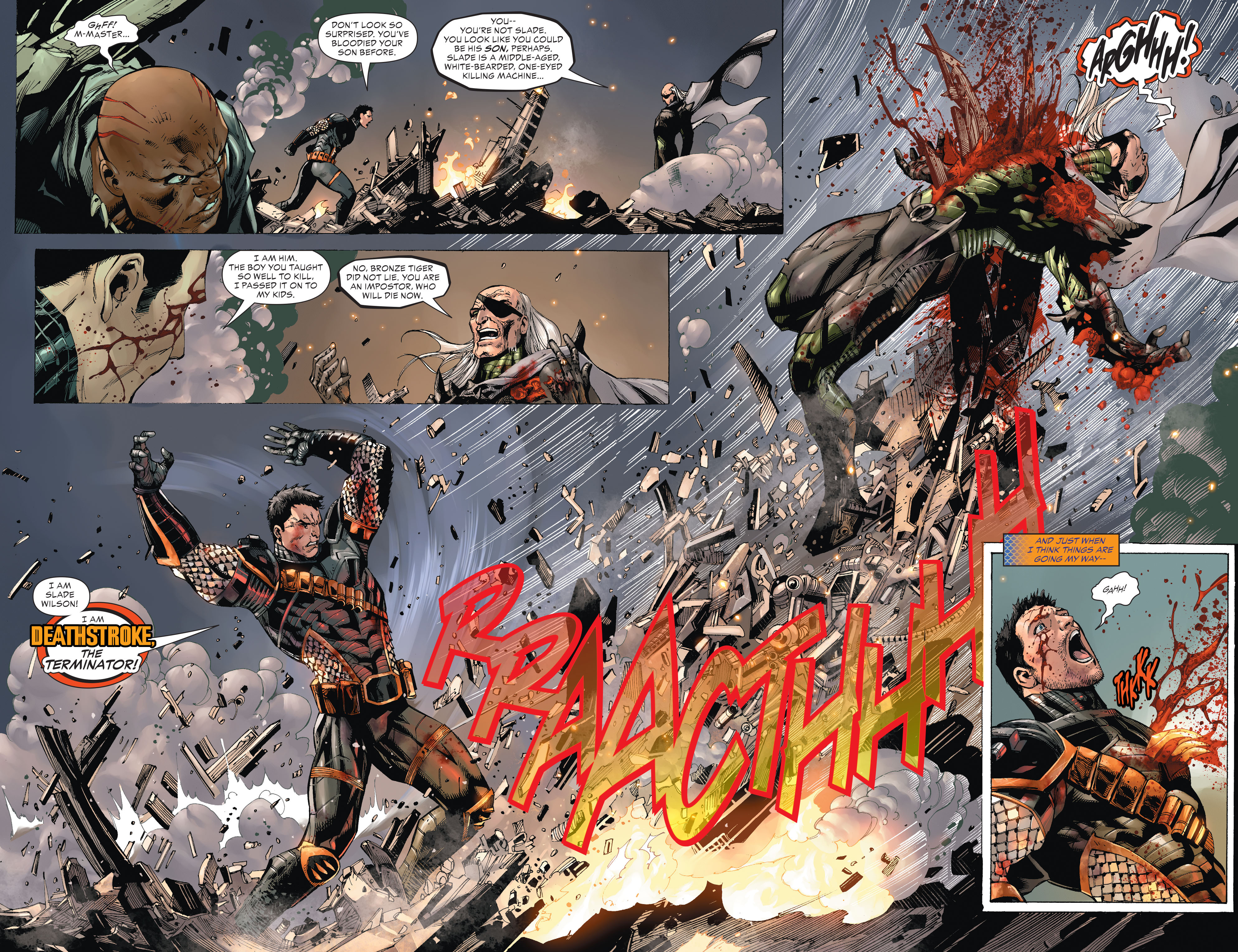 Read online Deathstroke: Gods of War comic -  Issue # TPB - 116