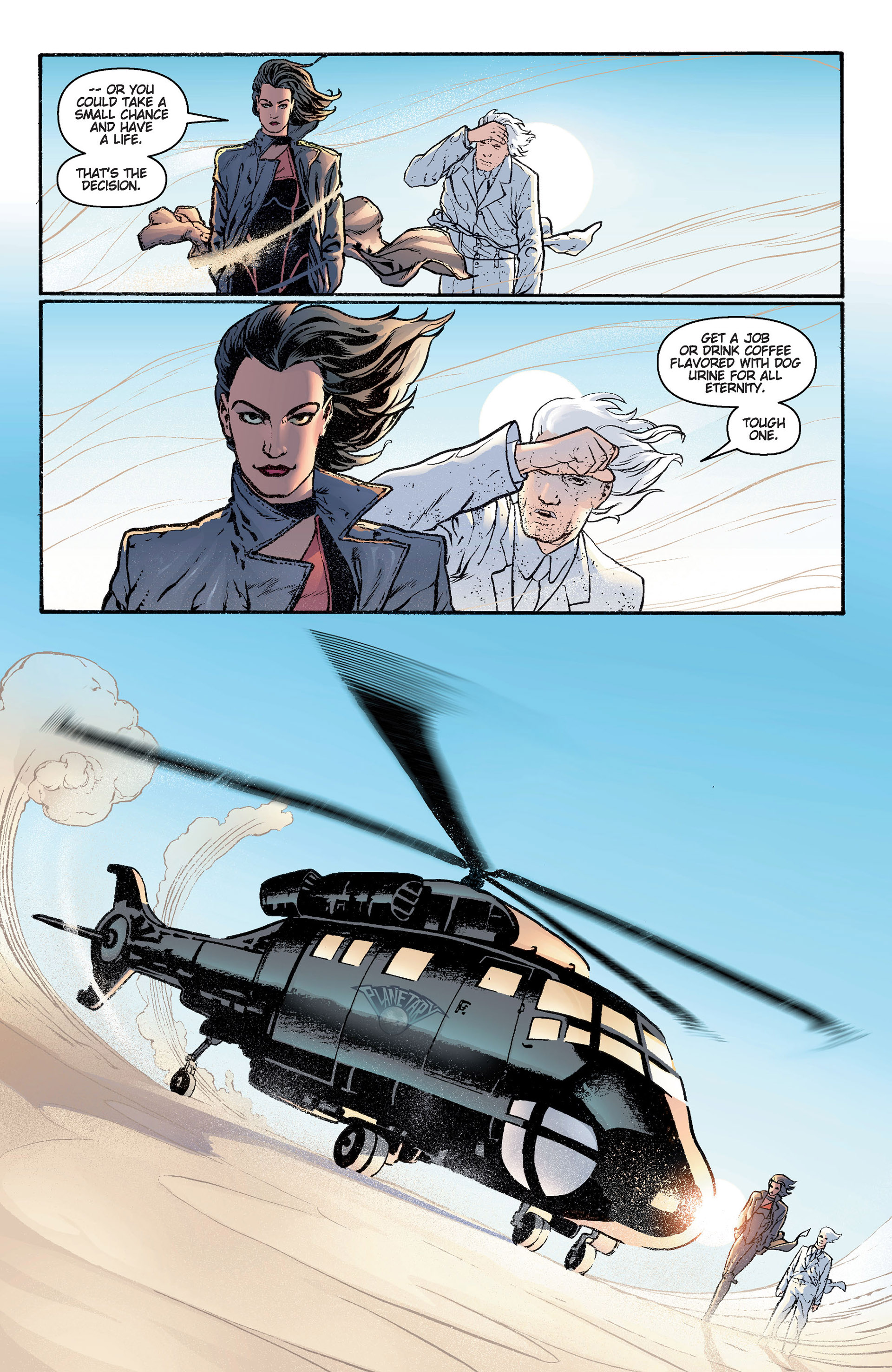 Read online Planetary comic -  Issue #1 - 5