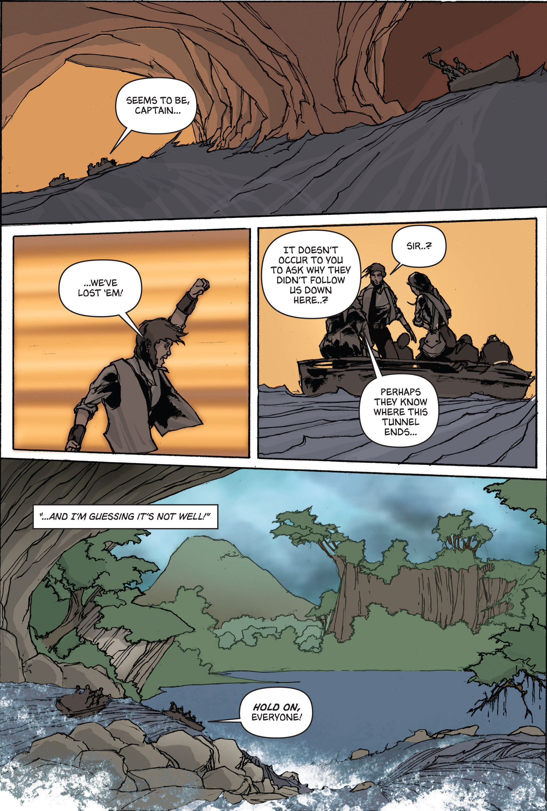 Read online Pirates of the Lost World comic -  Issue # TPB - 48