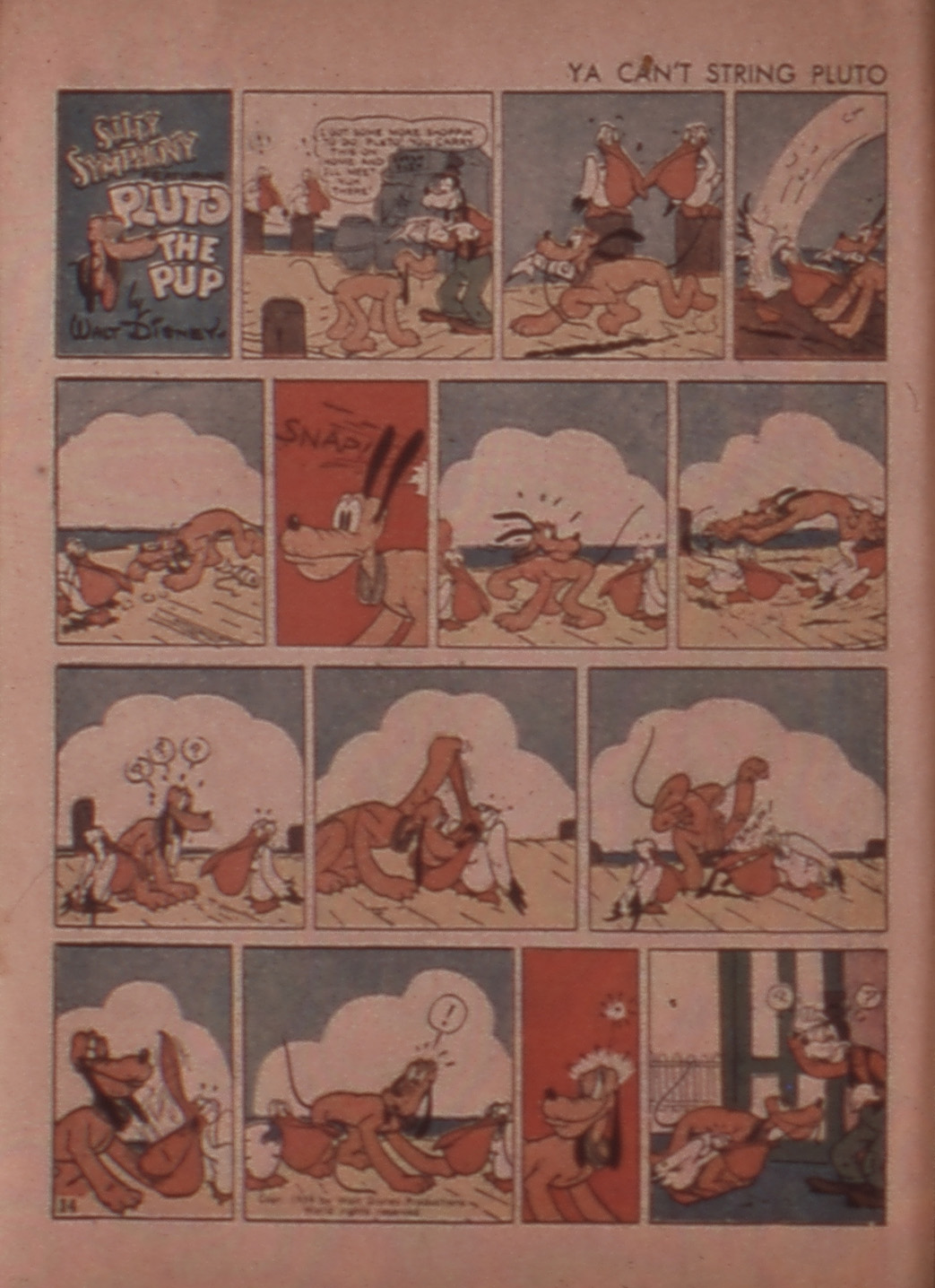 Read online Walt Disney's Comics and Stories comic -  Issue #14 - 16