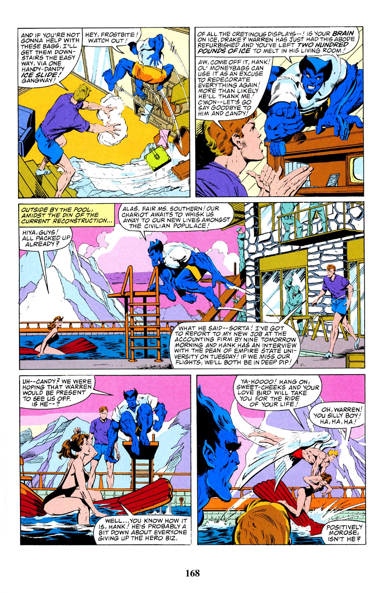 Read online Fantastic Four Visionaries: John Byrne comic -  Issue # TPB 7 - 169
