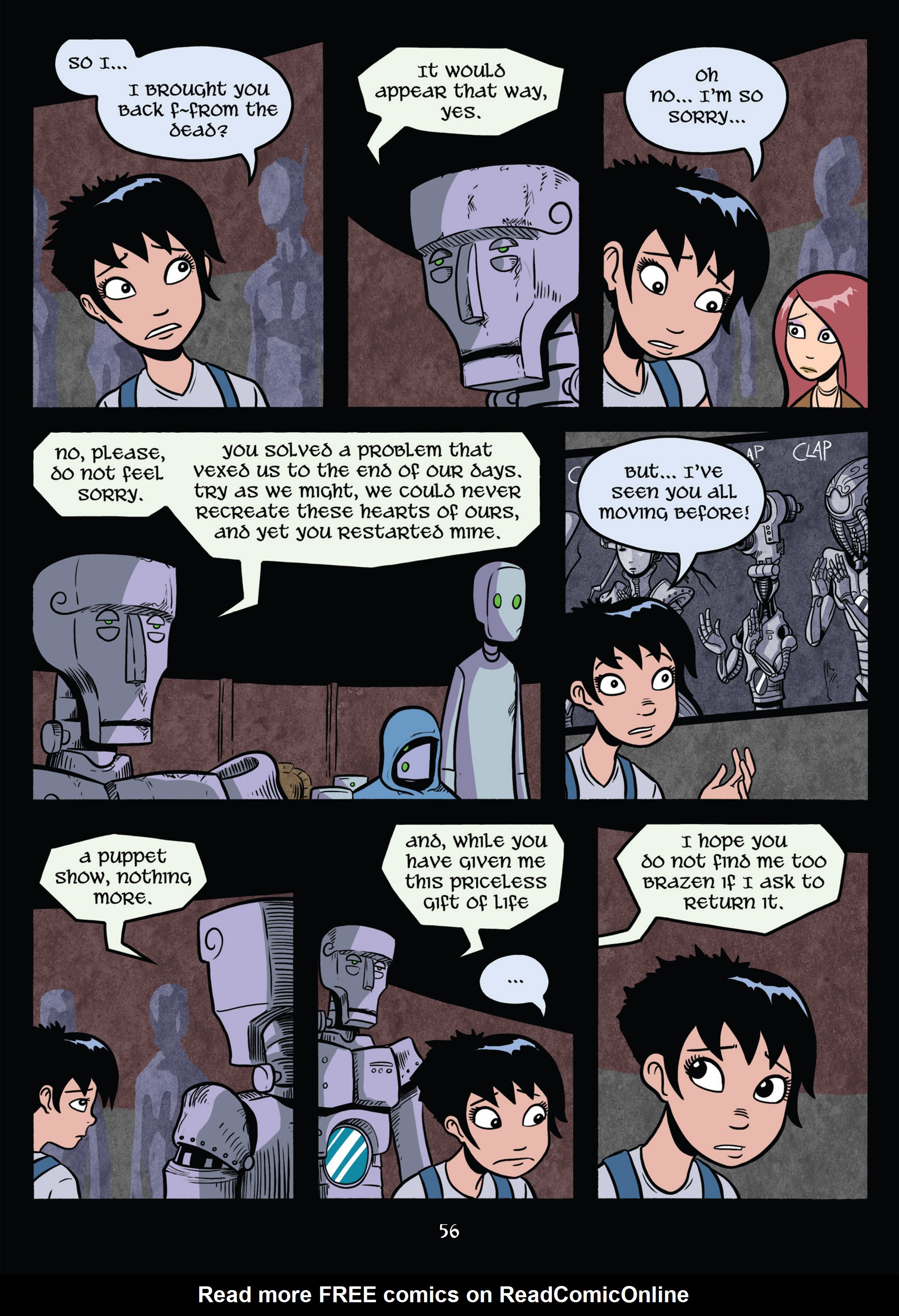 Read online Gunnerkrigg Court comic -  Issue # TPB 4 (Part 1) - 56