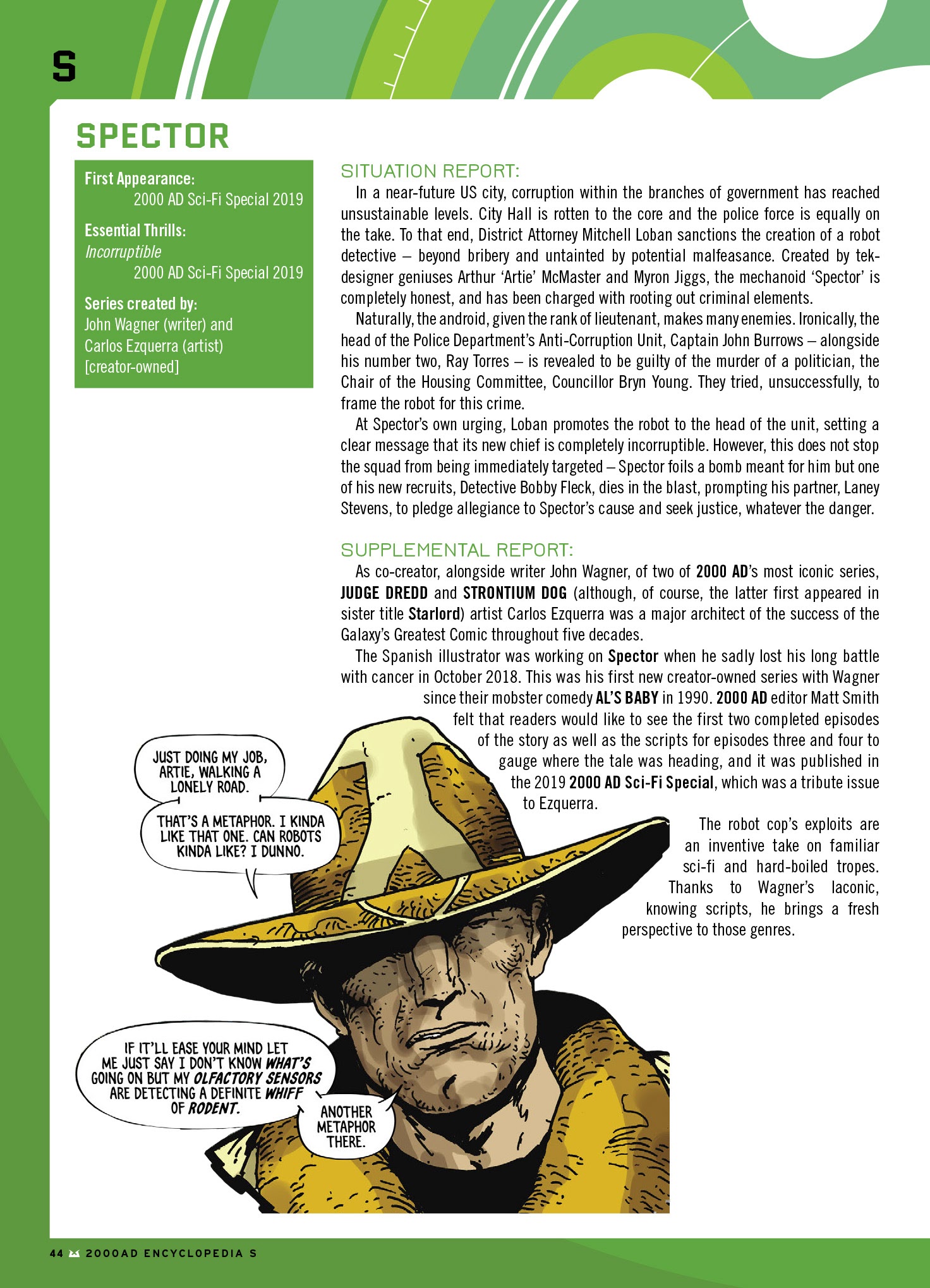 Read online Judge Dredd Megazine (Vol. 5) comic -  Issue #435 - 110