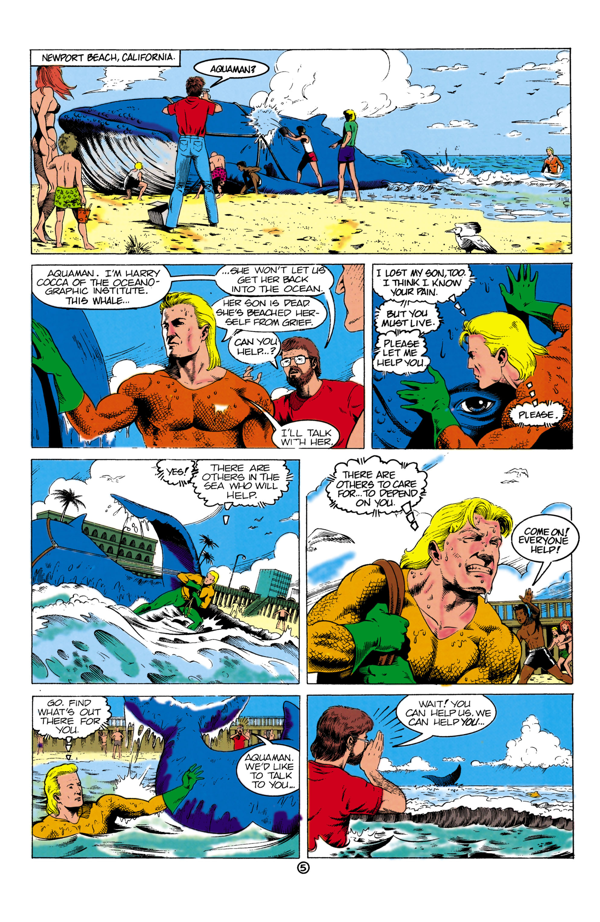 Read online Aquaman (1991) comic -  Issue #1 - 5