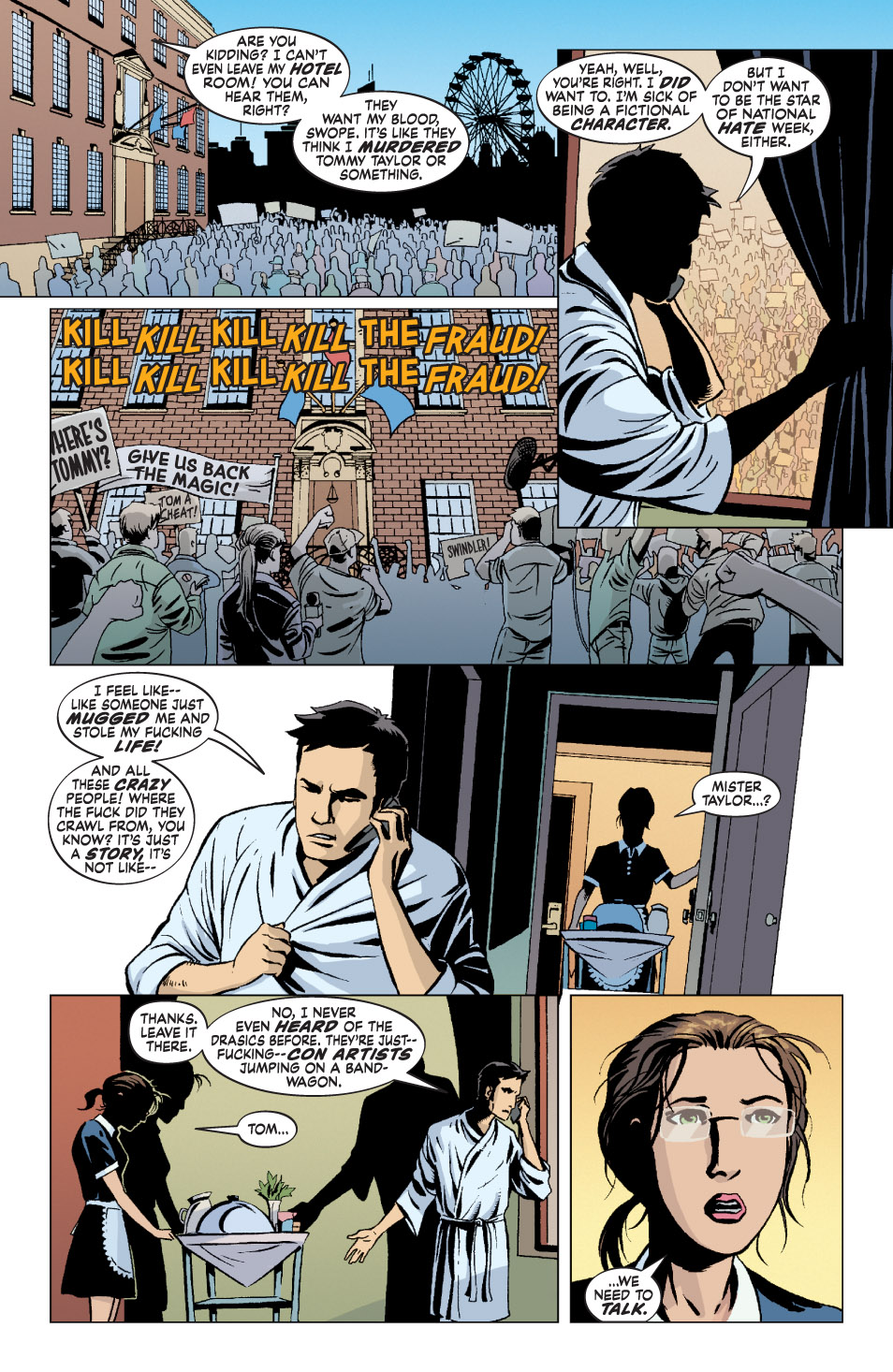 Read online The Unwritten comic -  Issue #1 - 16