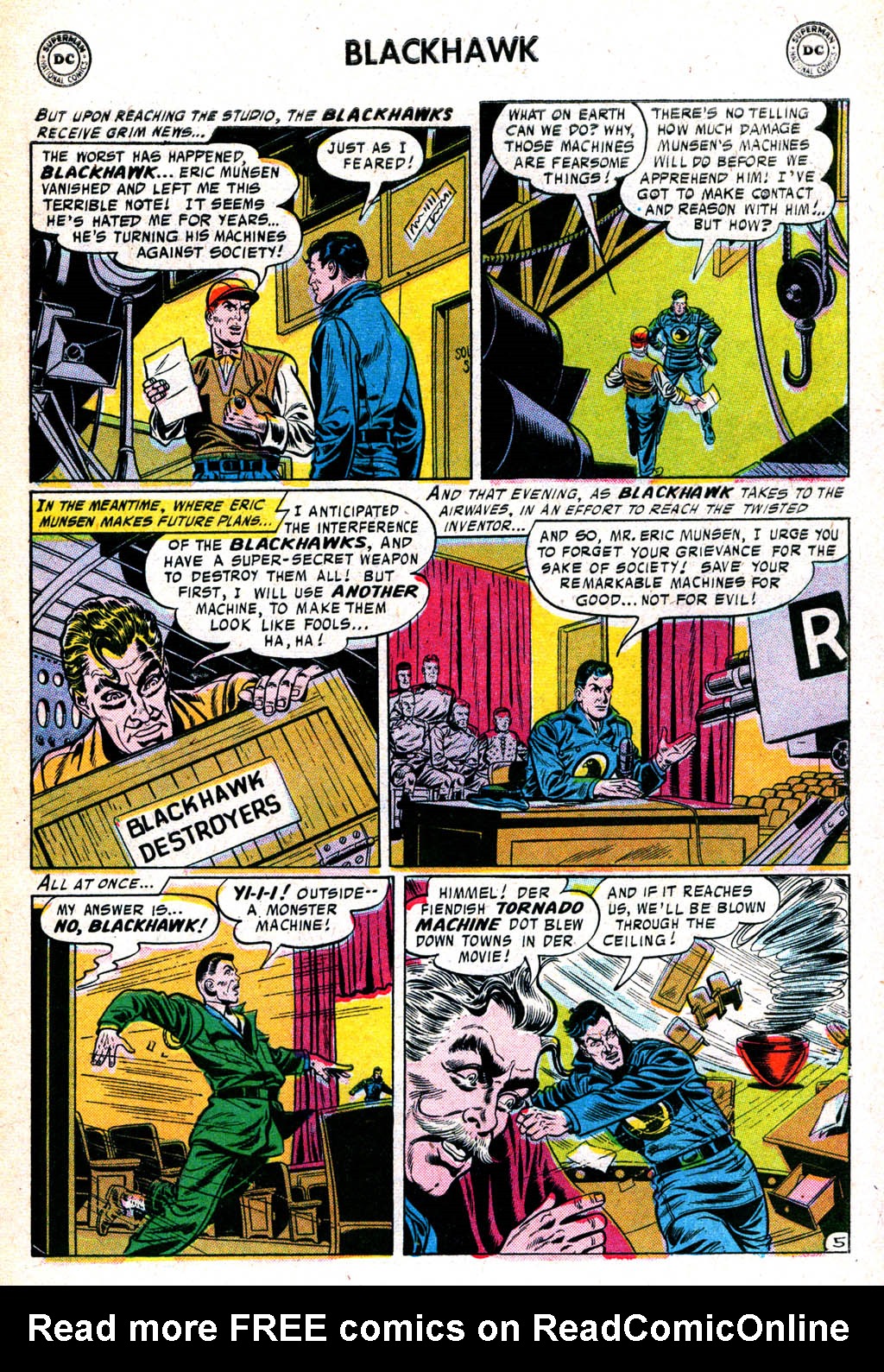 Read online Blackhawk (1957) comic -  Issue #111 - 7