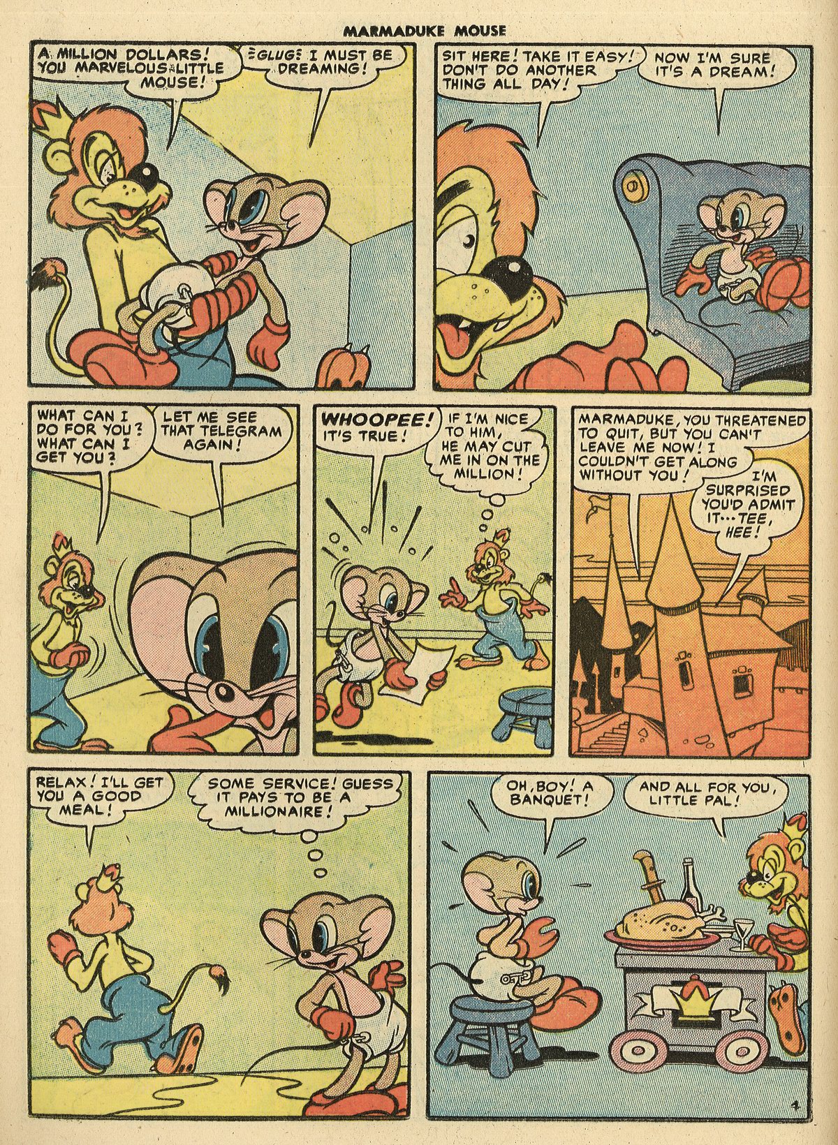 Read online Marmaduke Mouse comic -  Issue #55 - 16
