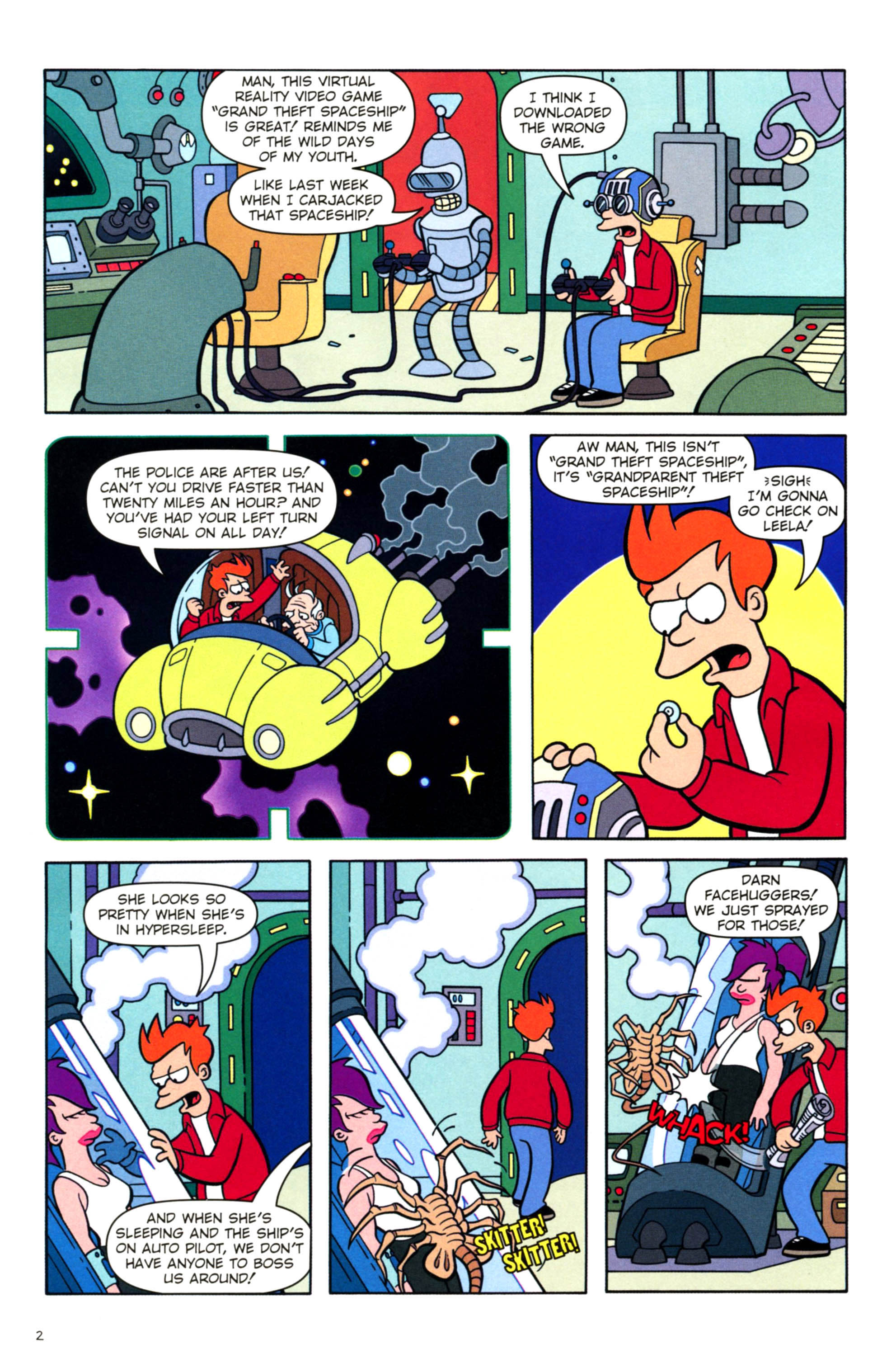 Read online Futurama Comics comic -  Issue #44 - 3