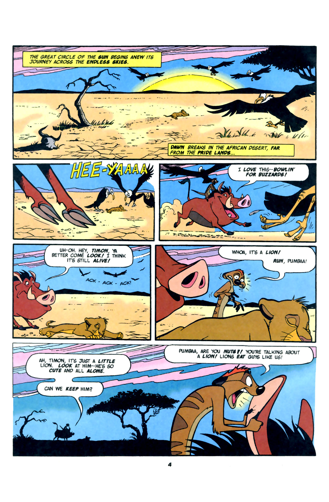 Read online Disney's The Lion King comic -  Issue #2 - 6