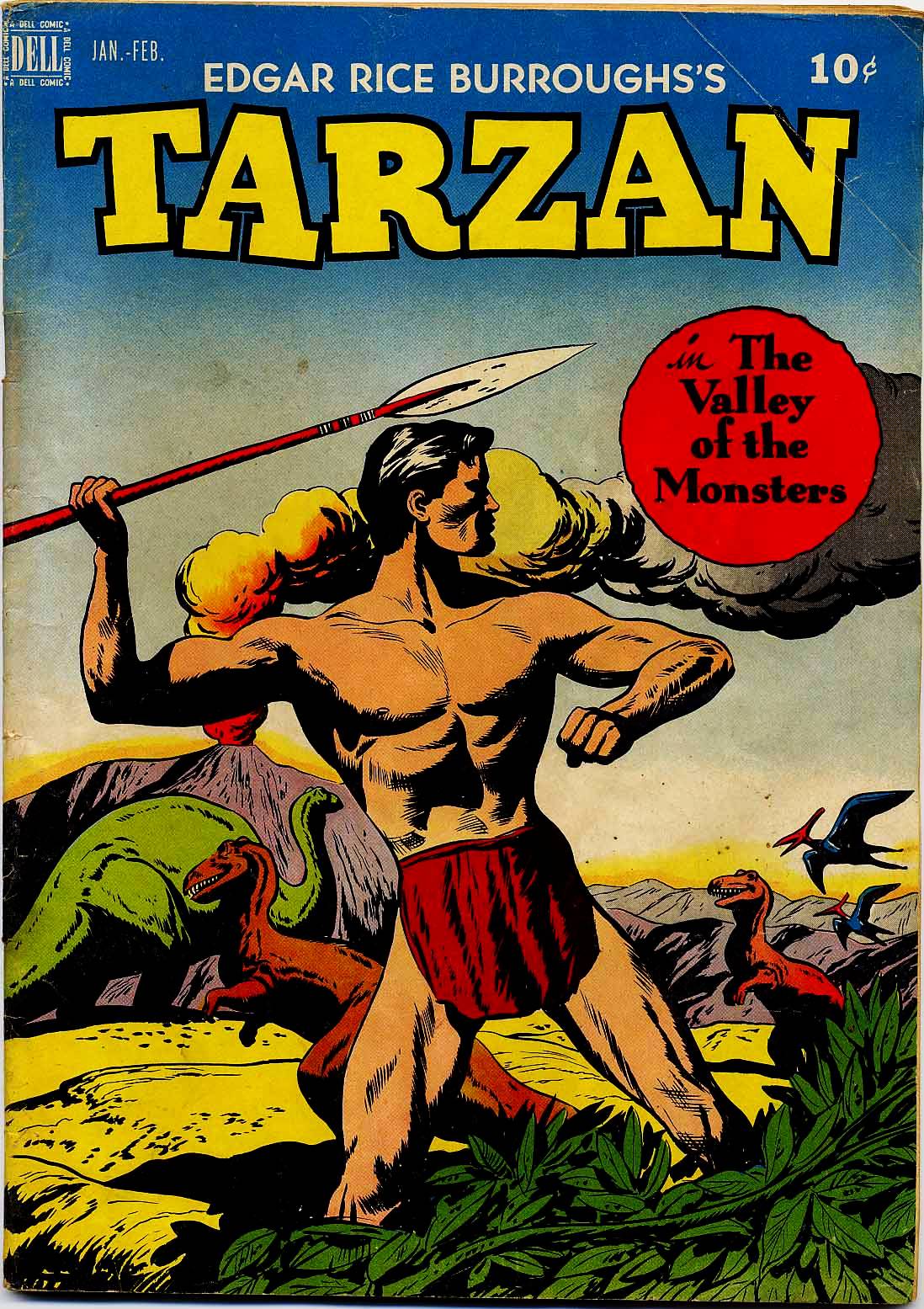 Read online Tarzan (1948) comic -  Issue #7 - 1