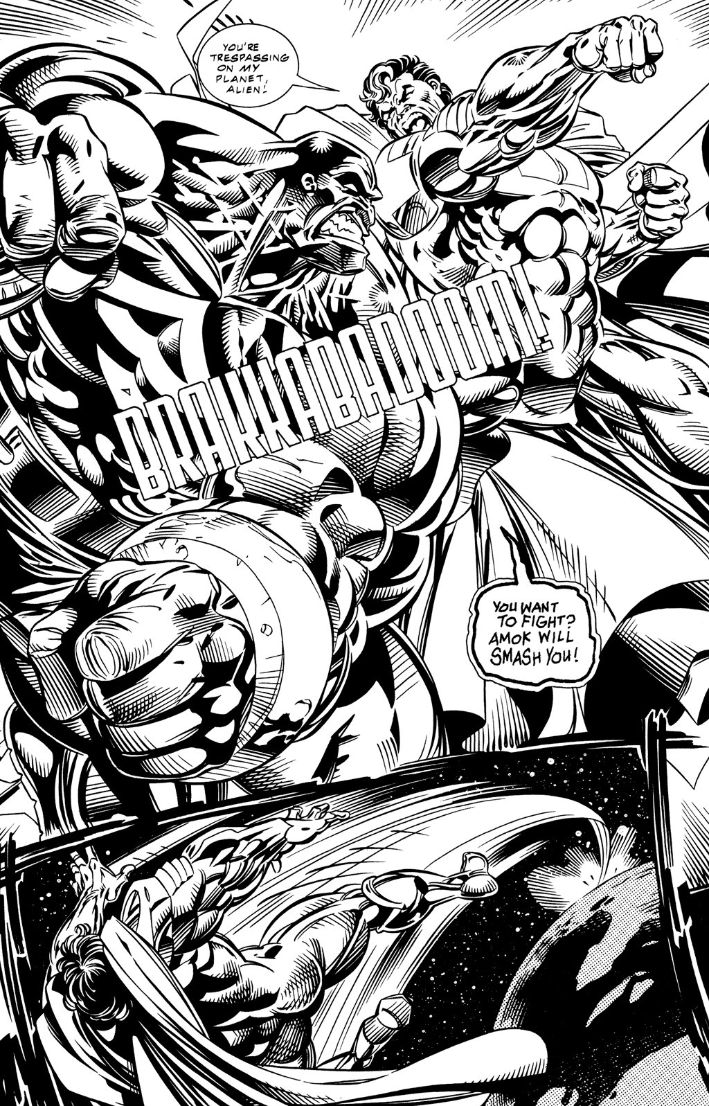 Read online Vanguard: Strange Visitors comic -  Issue #4 - 5