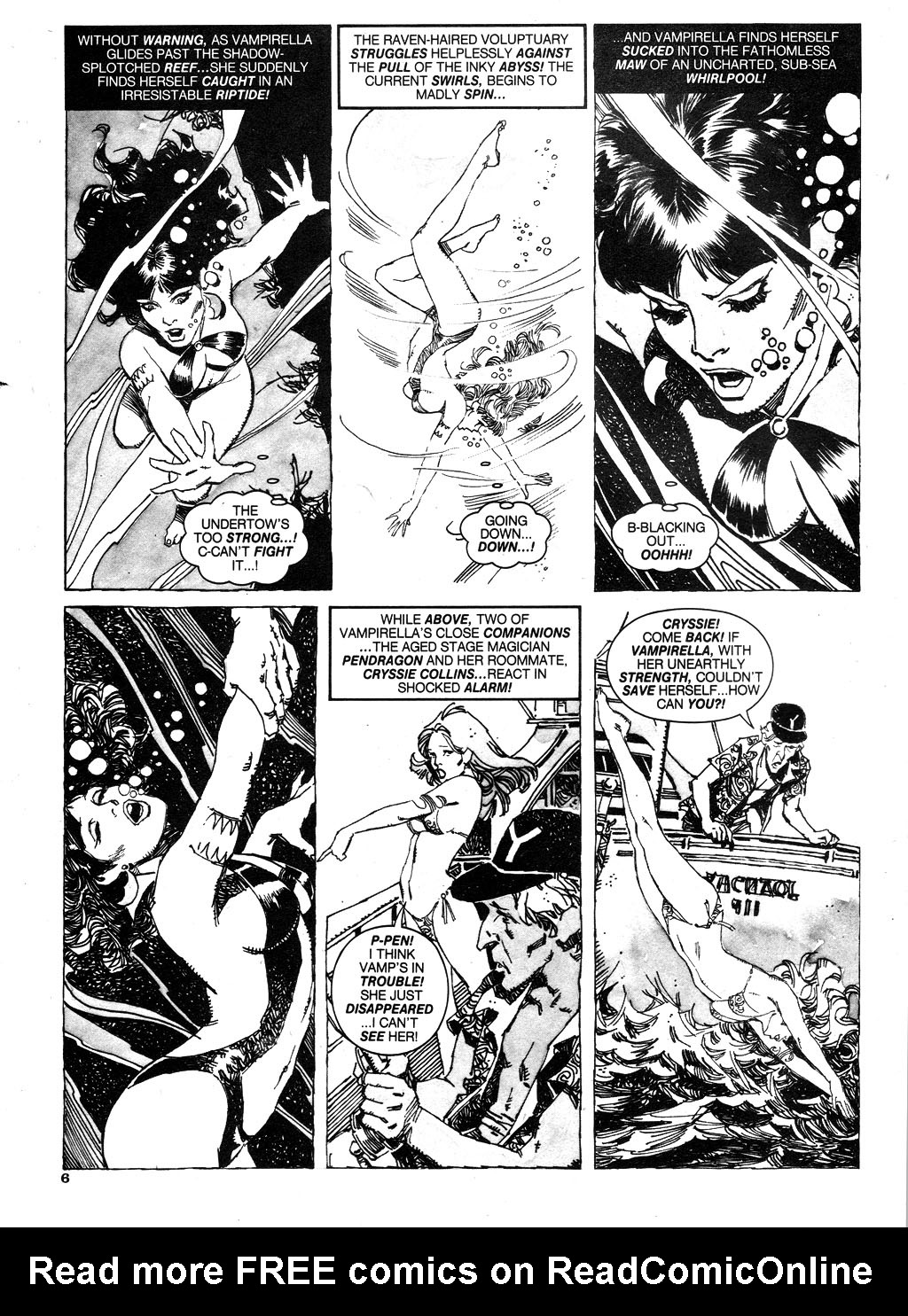 Read online Vampirella (1969) comic -  Issue #103 - 6