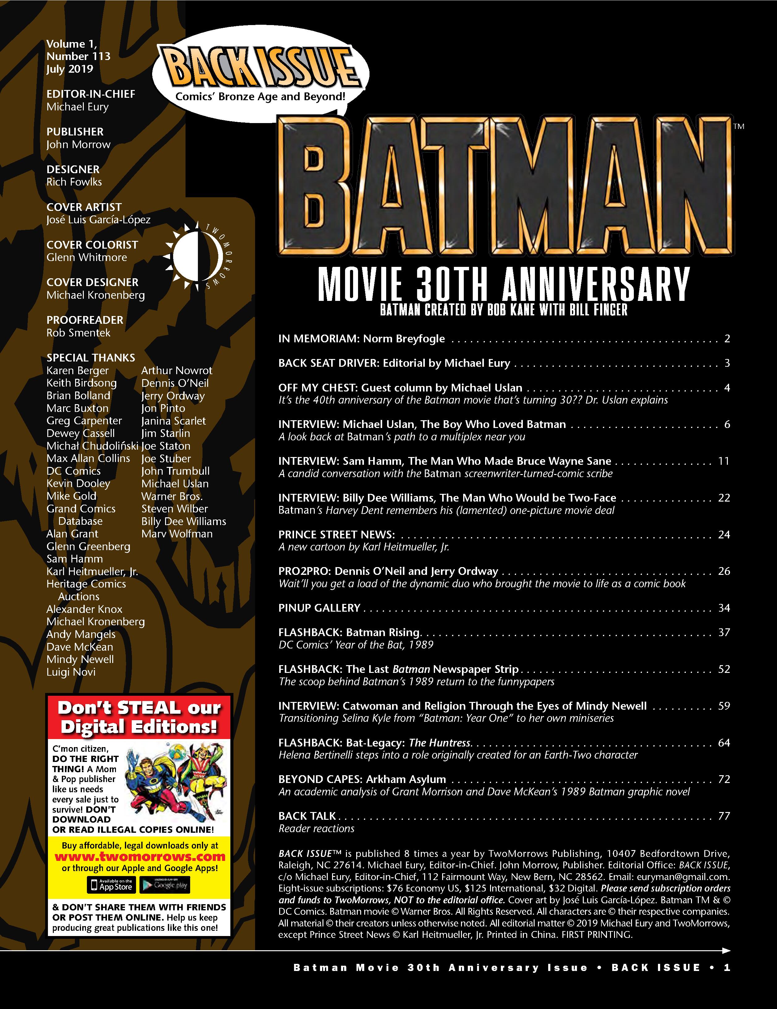 Read online Back Issue comic -  Issue #113 - 3